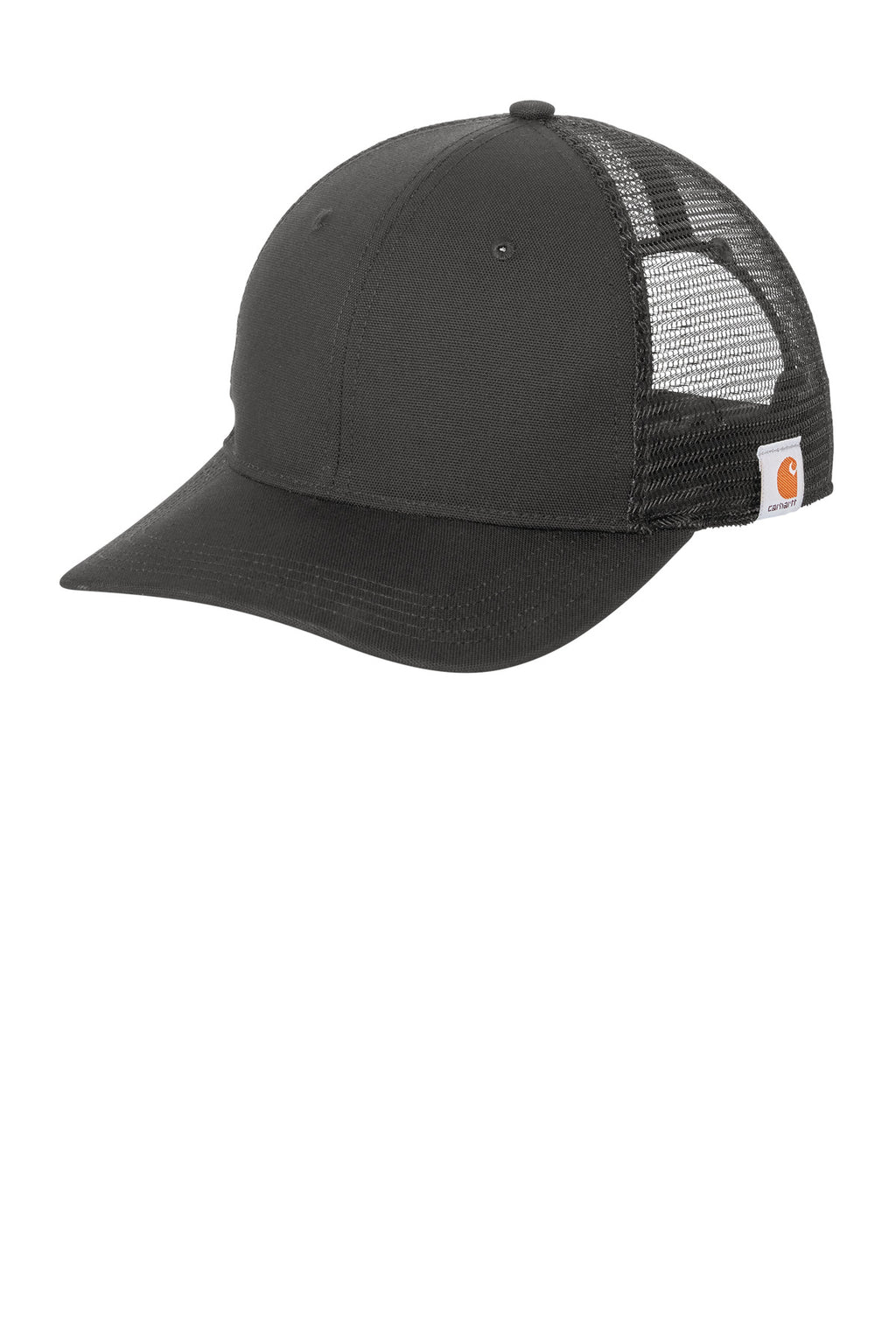 Custom Shadow Grey Canvas Mesh Back Cap CT105298, personalized by SanCanDo Swag in Argyle, TX