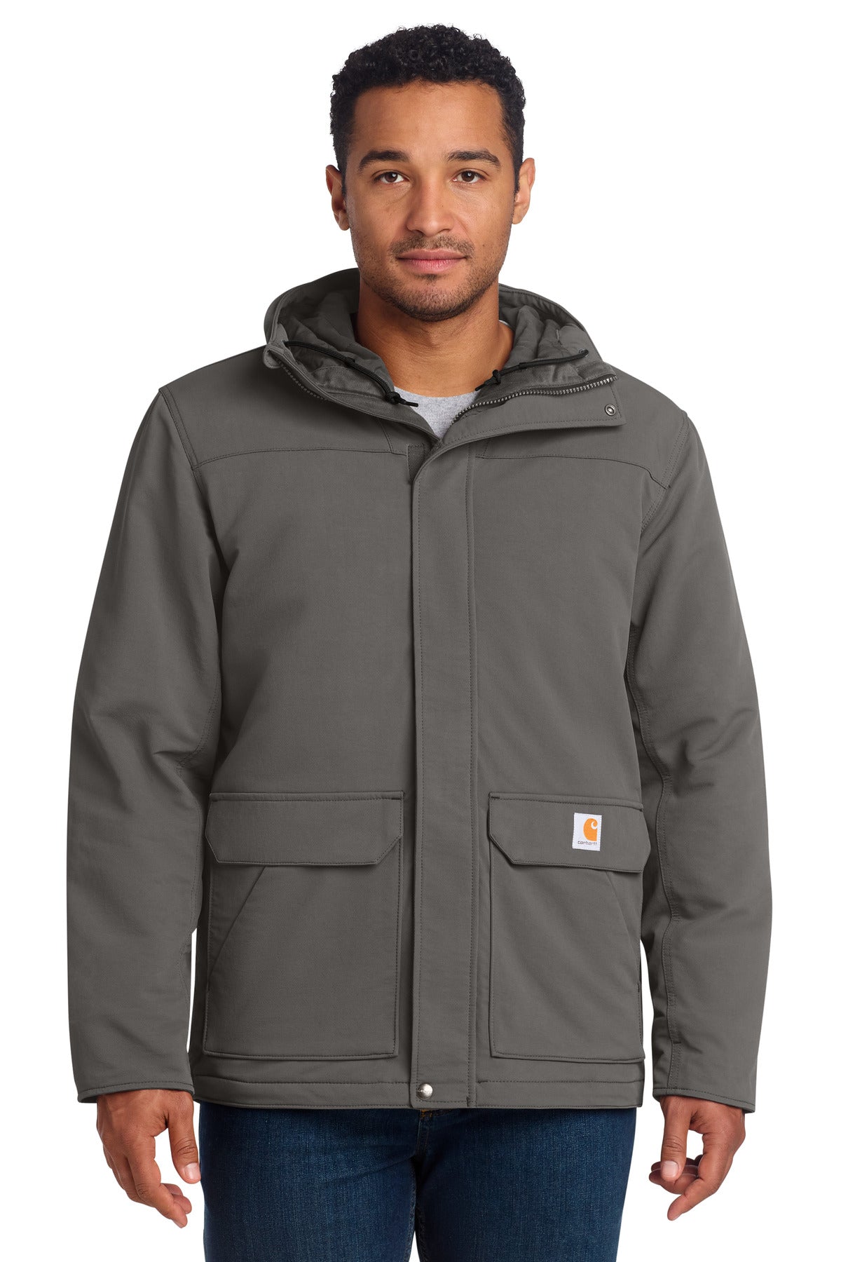 Custom Gravel Super Dux Insulated Hooded Coat CT105533, personalized by SanCanDo Swag in Argyle, TX