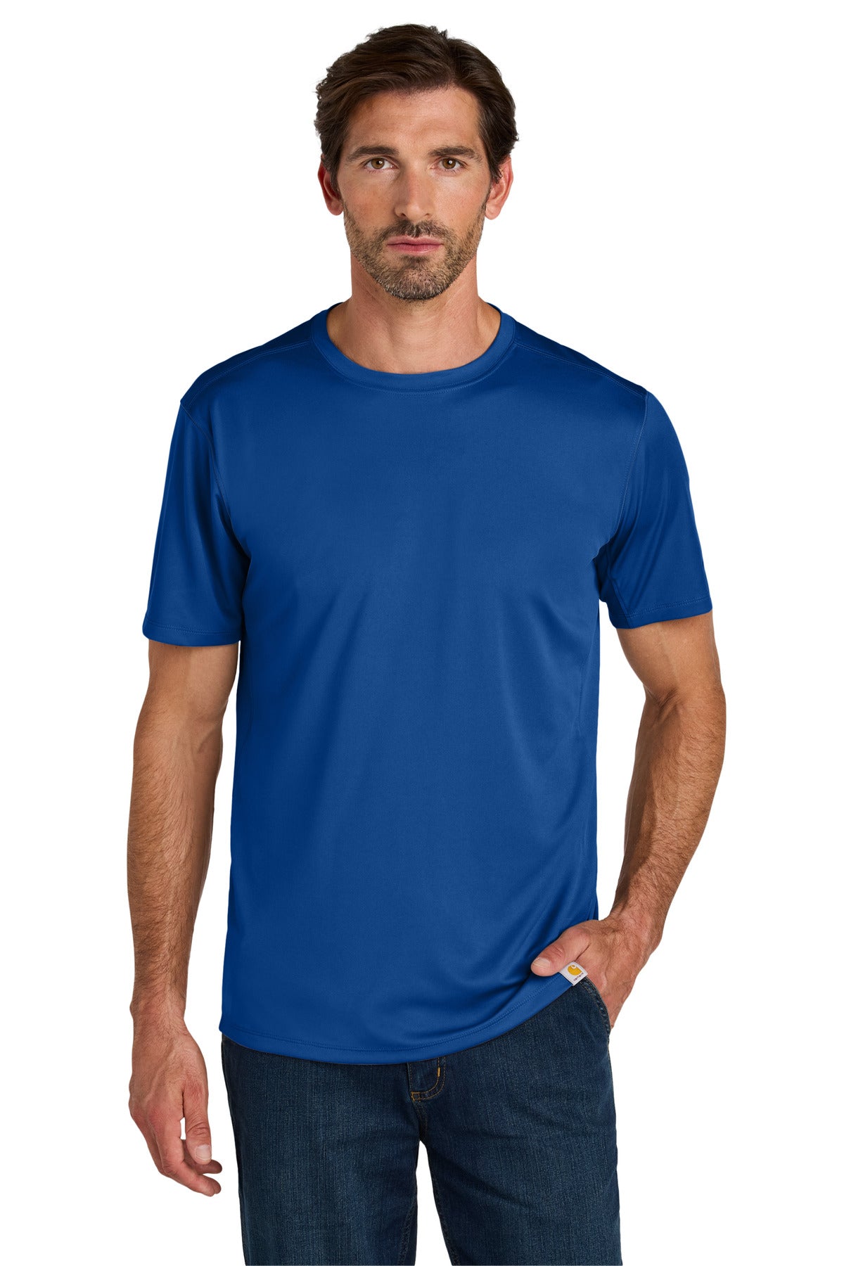 Custom Royal Glass Blue Force Sun Defender Short Sleeve Tee CT106868, personalized by SanCanDo Swag in Argyle, TX