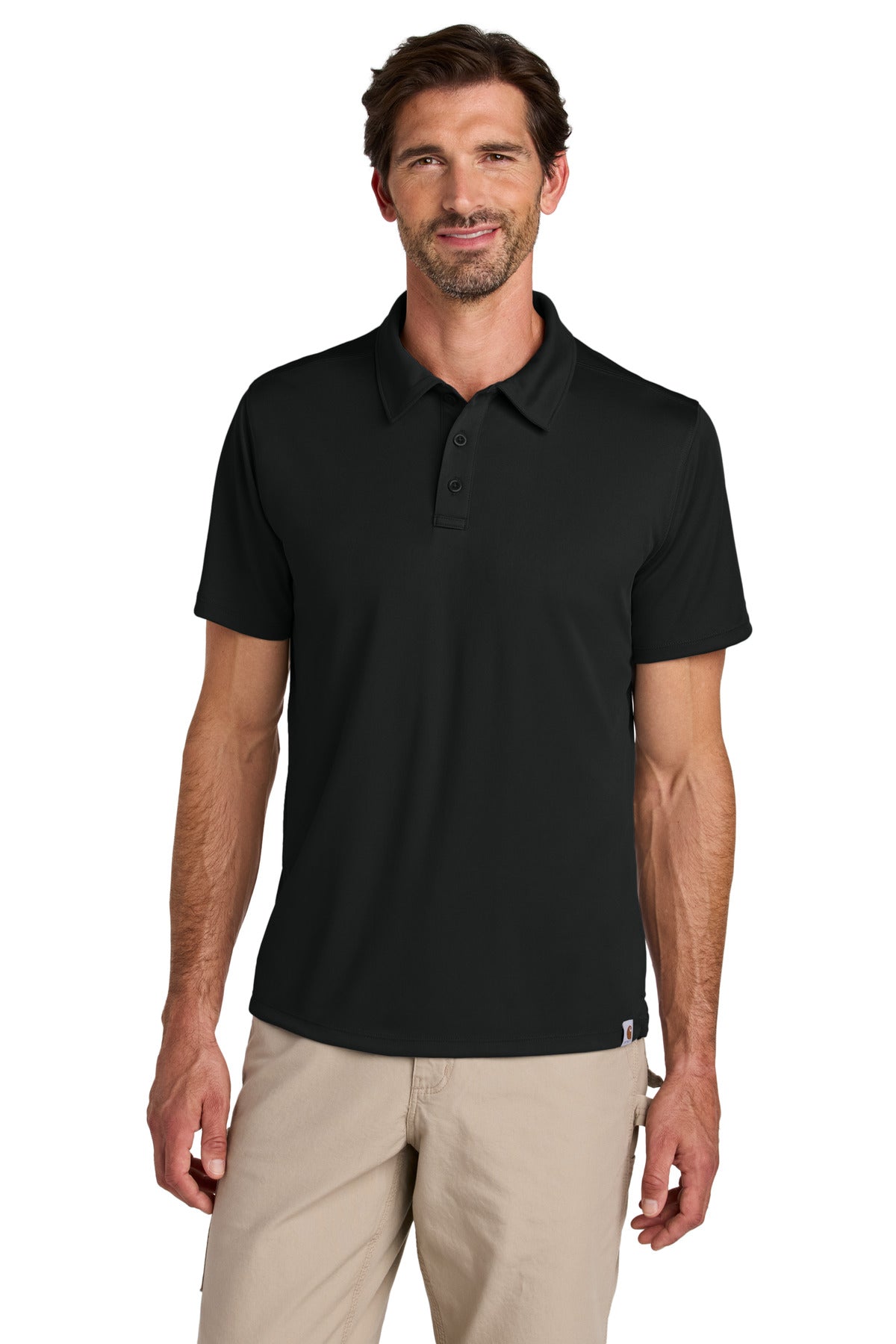 Custom Black Force Sun Defender Polo CT106899, personalized by SanCanDo Swag in Argyle, TX