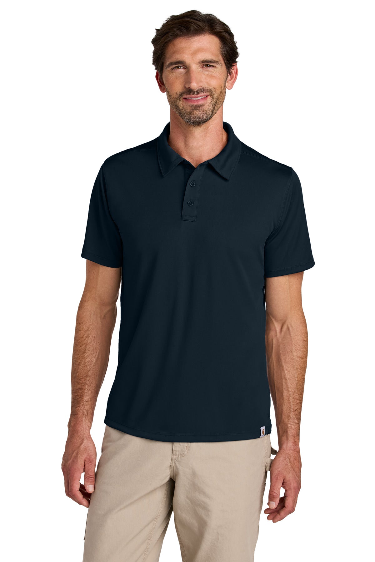 Custom Navy Force Sun Defender Polo CT106899, personalized by SanCanDo Swag in Argyle, TX