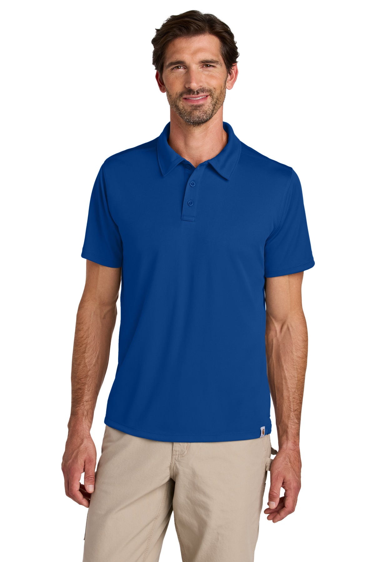Custom Royal Glass Blue Force Sun Defender Polo CT106899, personalized by SanCanDo Swag in Argyle, TX