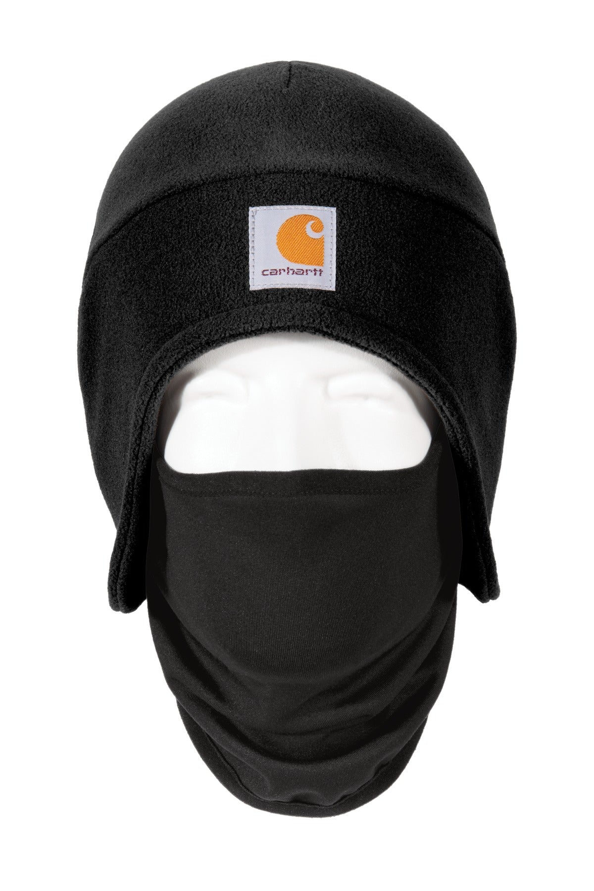 Custom Black Fleece 2-In-1 Headwear CTA202, personalized by SanCanDo Swag in Argyle, TX