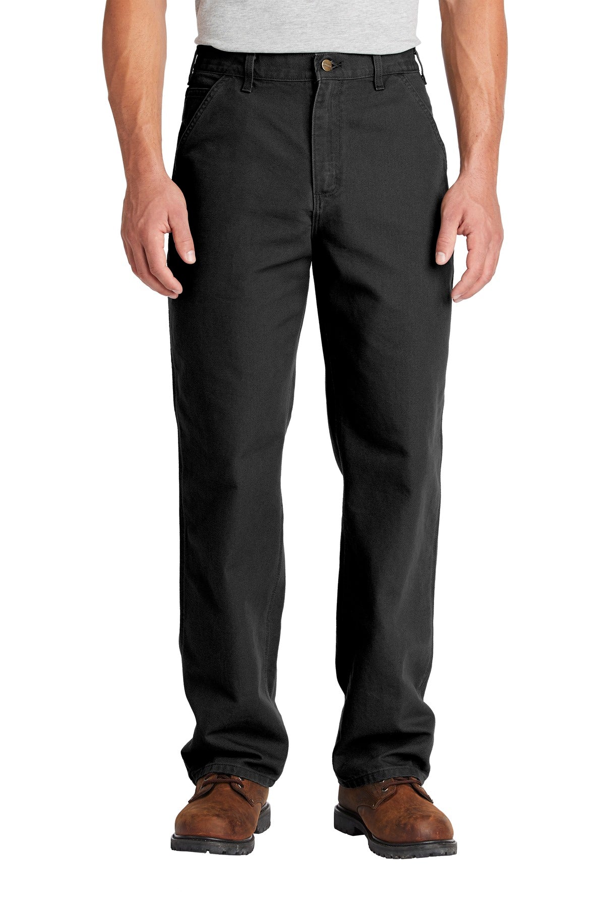 Custom Black Washed-Duck Work Dungaree CTB11, personalized by SanCanDo Swag in Argyle, TX
