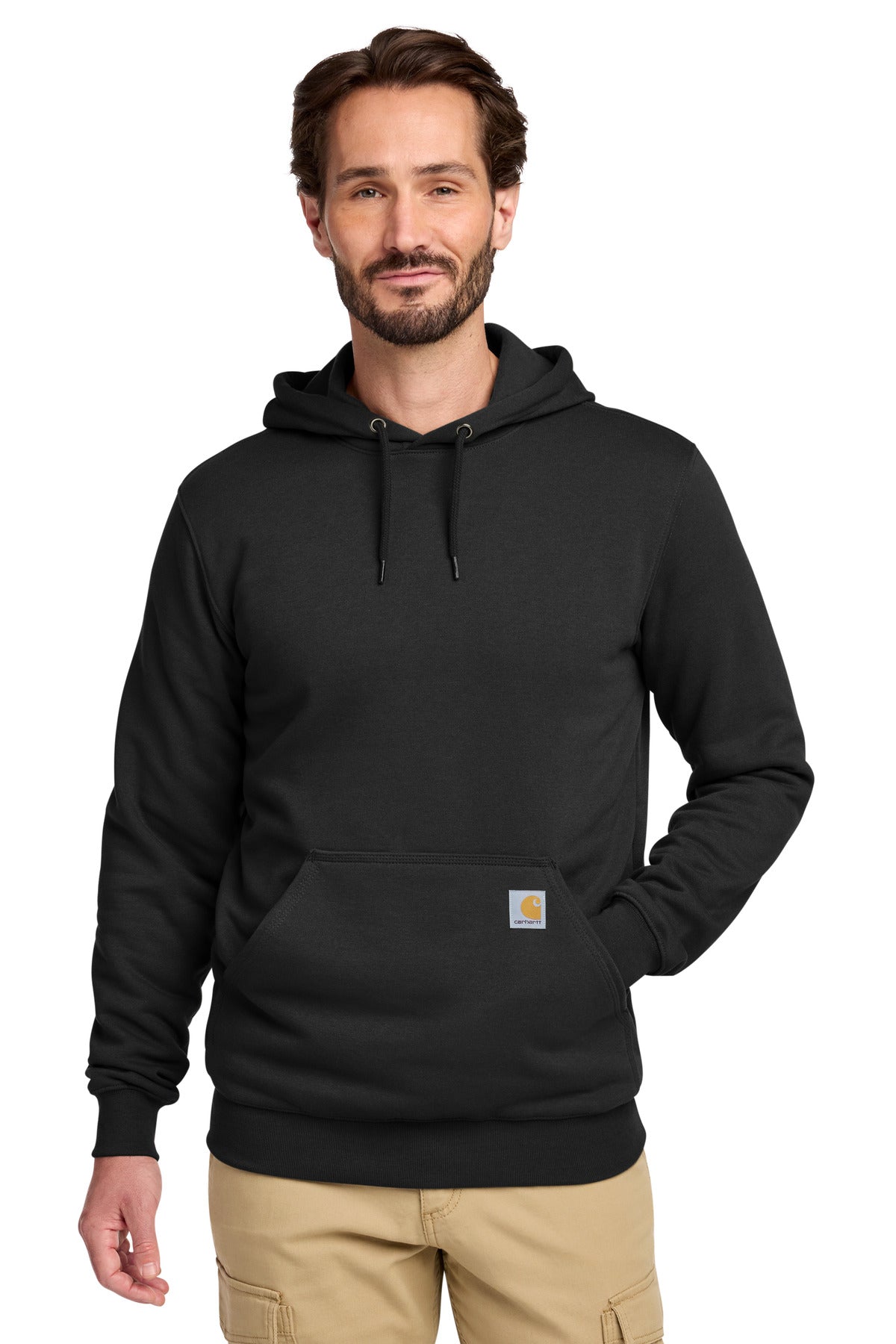 Custom Black Tall Midweight Hoodie CTTK121, personalized by SanCanDo Swag in Argyle, TX