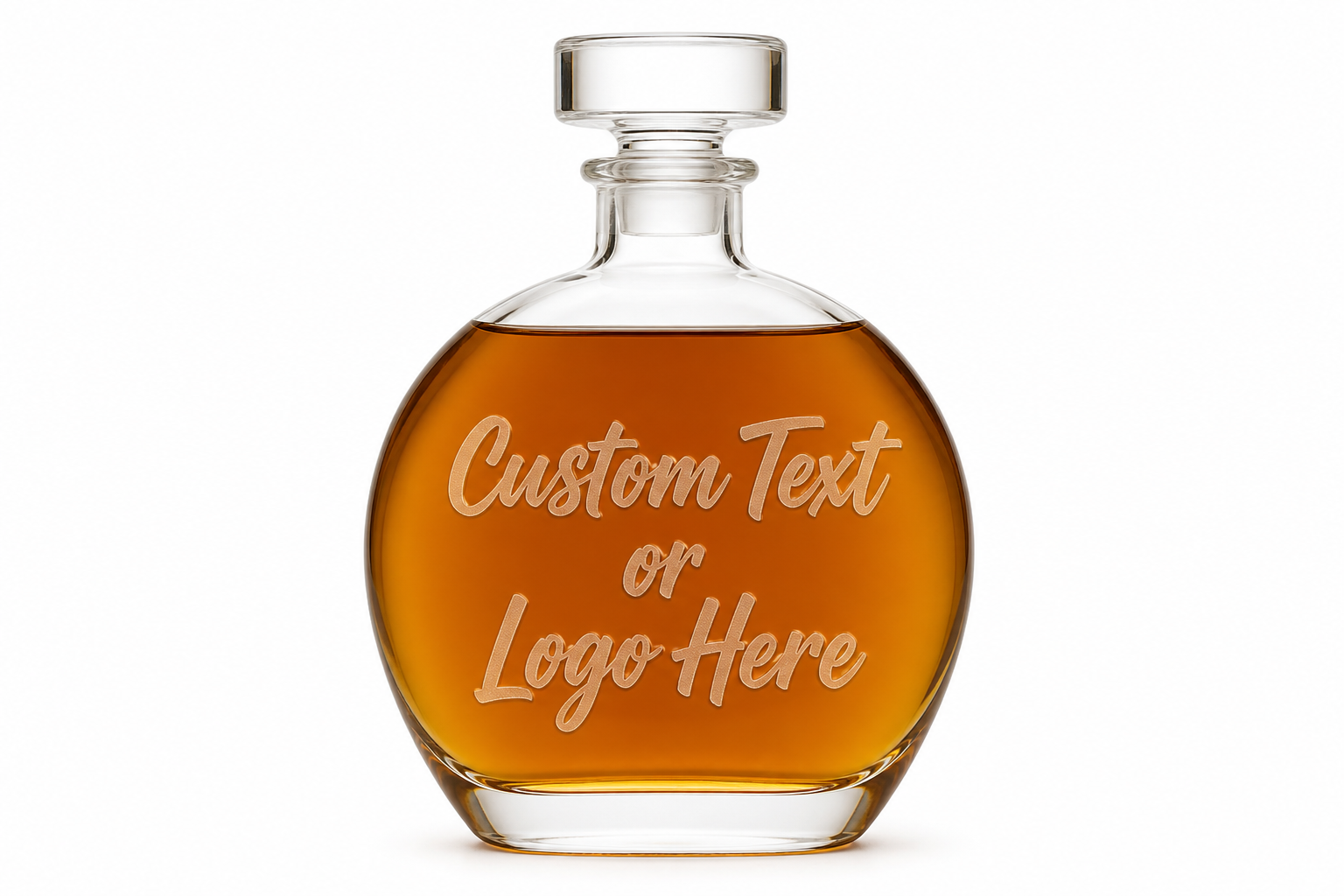Add Custom Text or Logo Here | sandblast frost placeholder