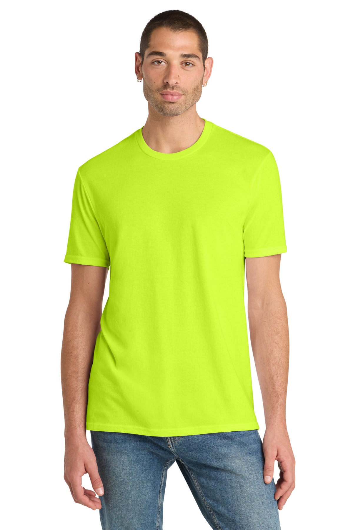 Custom S. Green Perfect Blend CVC Tee DM108, personalized by SanCanDo Swag in Argyle, TX