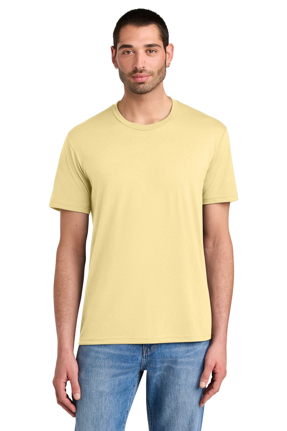 Custom Soft Yellow Perfect TriTee DM130, personalized by SanCanDo Swag in Argyle, TX