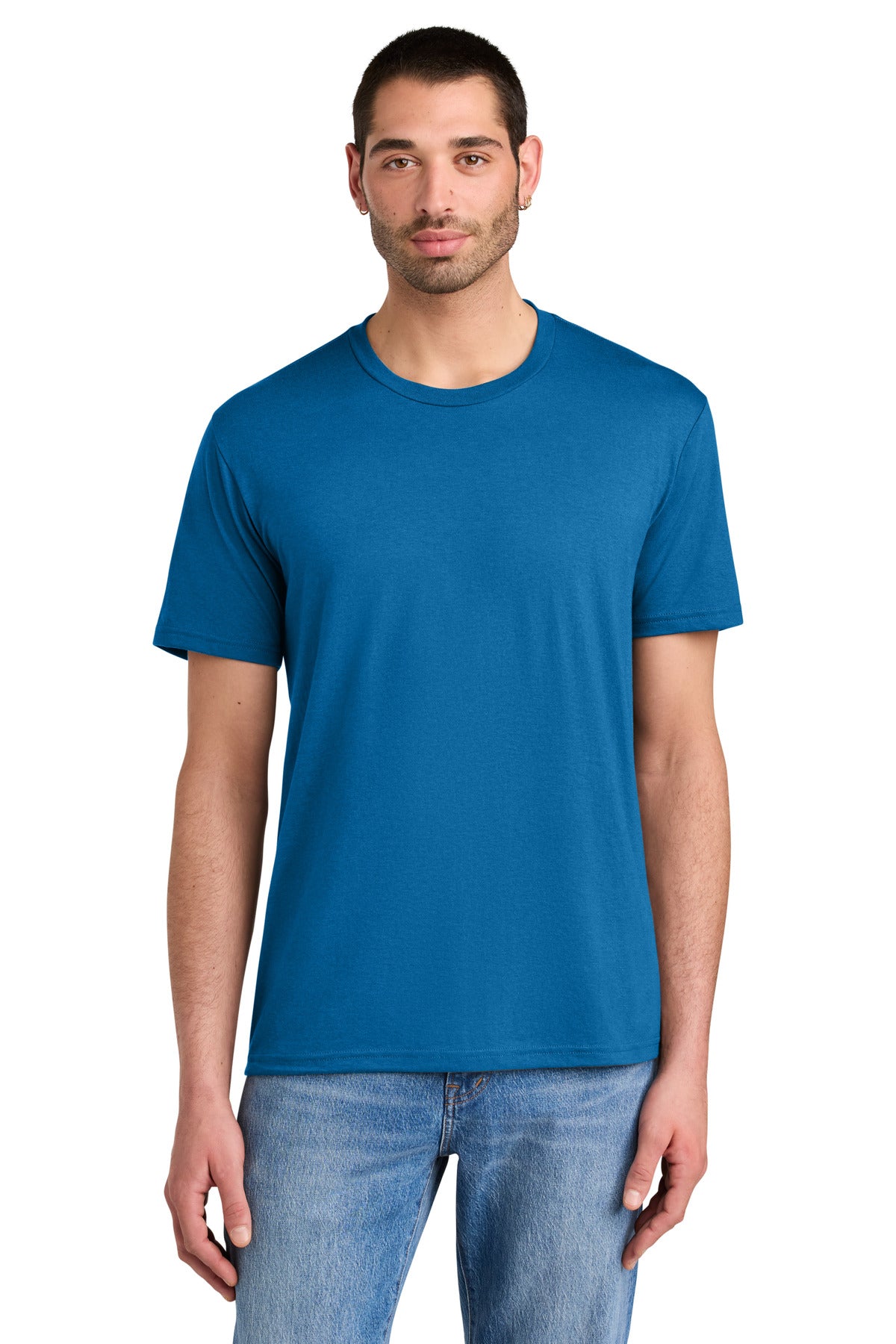 Custom Bright Blue Perfect TriTee DM130, personalized by SanCanDo Swag in Argyle, TX