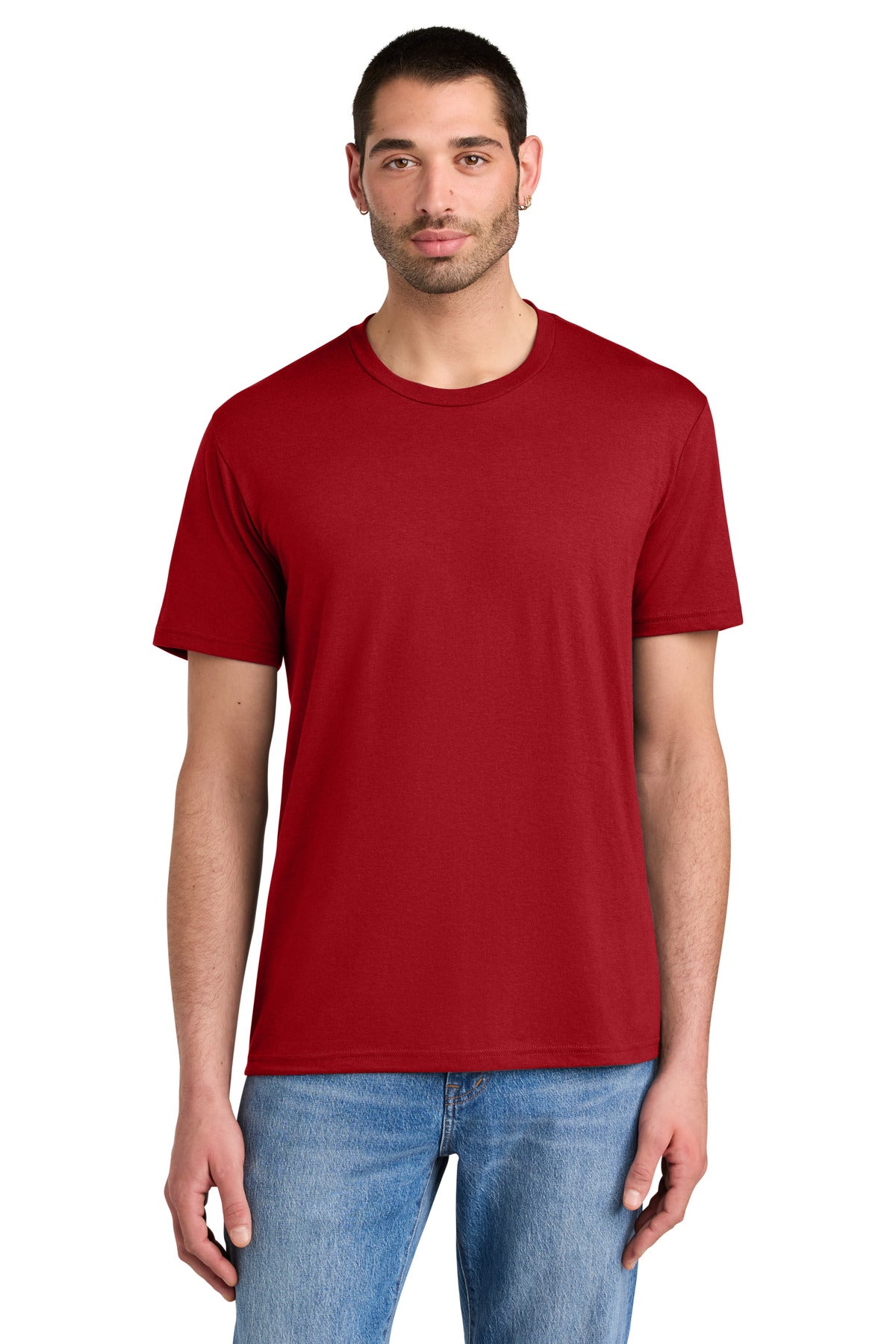Custom Classic Red Perfect TriTee DM130, personalized by SanCanDo Swag in Argyle, TX