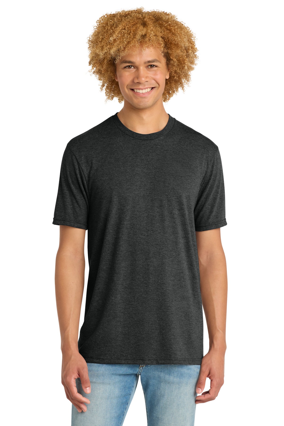 Custom Black Frost Perfect Tri DTG Tee DM130DTG, personalized by SanCanDo Swag in Argyle, TX