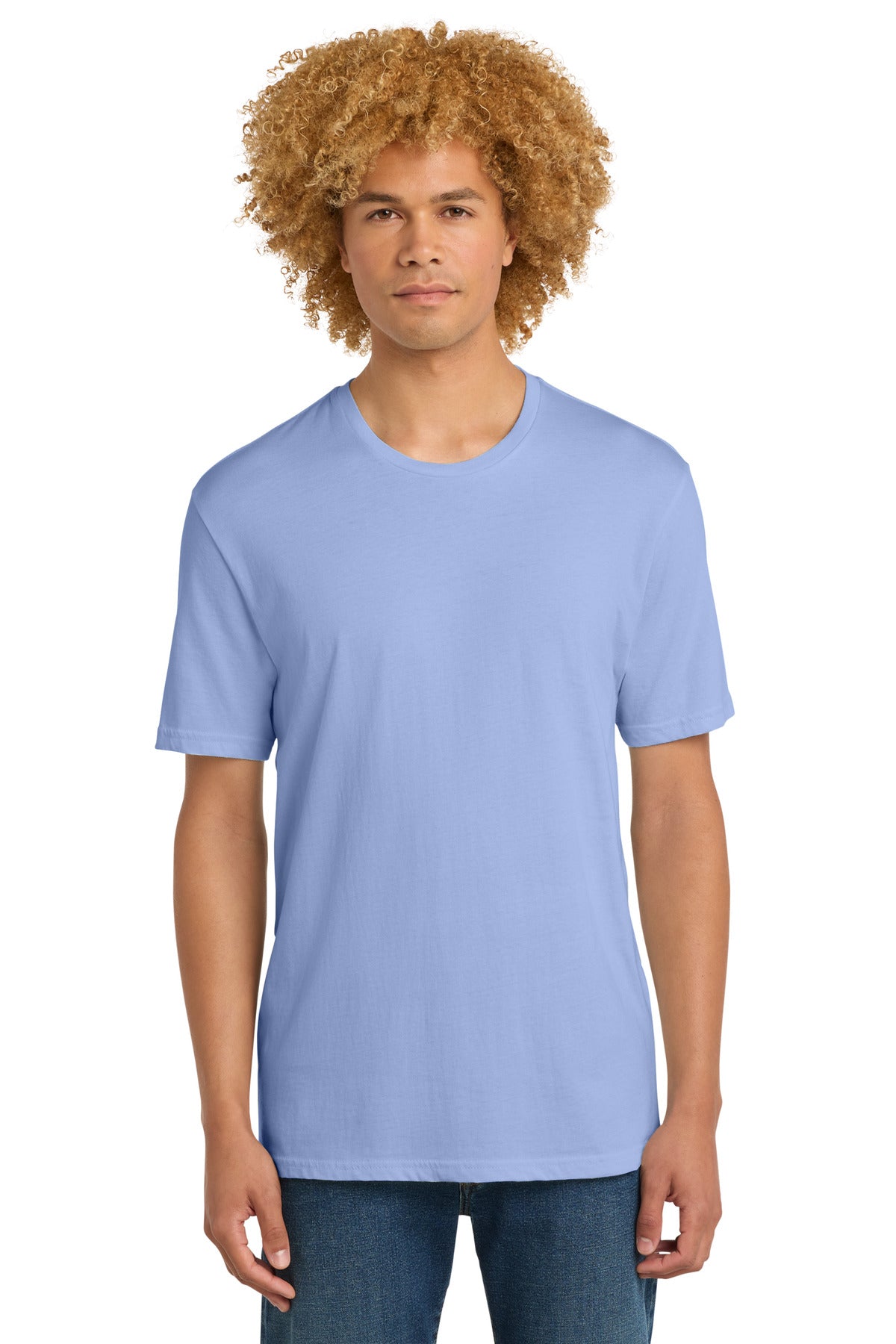 Custom Soft Lilac Perfect Weight Tee DT104, personalized by SanCanDo Swag in Argyle, TX