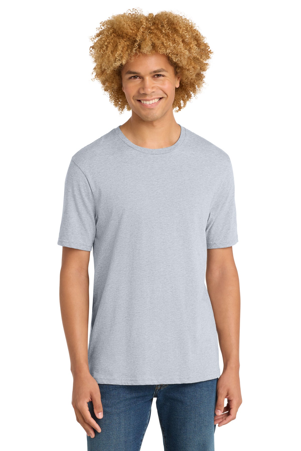 Custom Ash Perfect Weight Tee DT104, personalized by SanCanDo Swag in Argyle, TX
