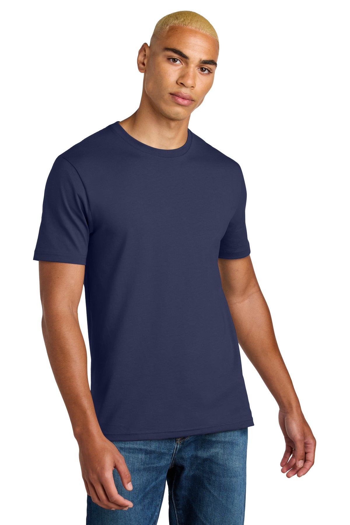 Custom Tanzanite Perfect Weight Icon Tee DT106, personalized by SanCanDo Swag in Argyle, TX