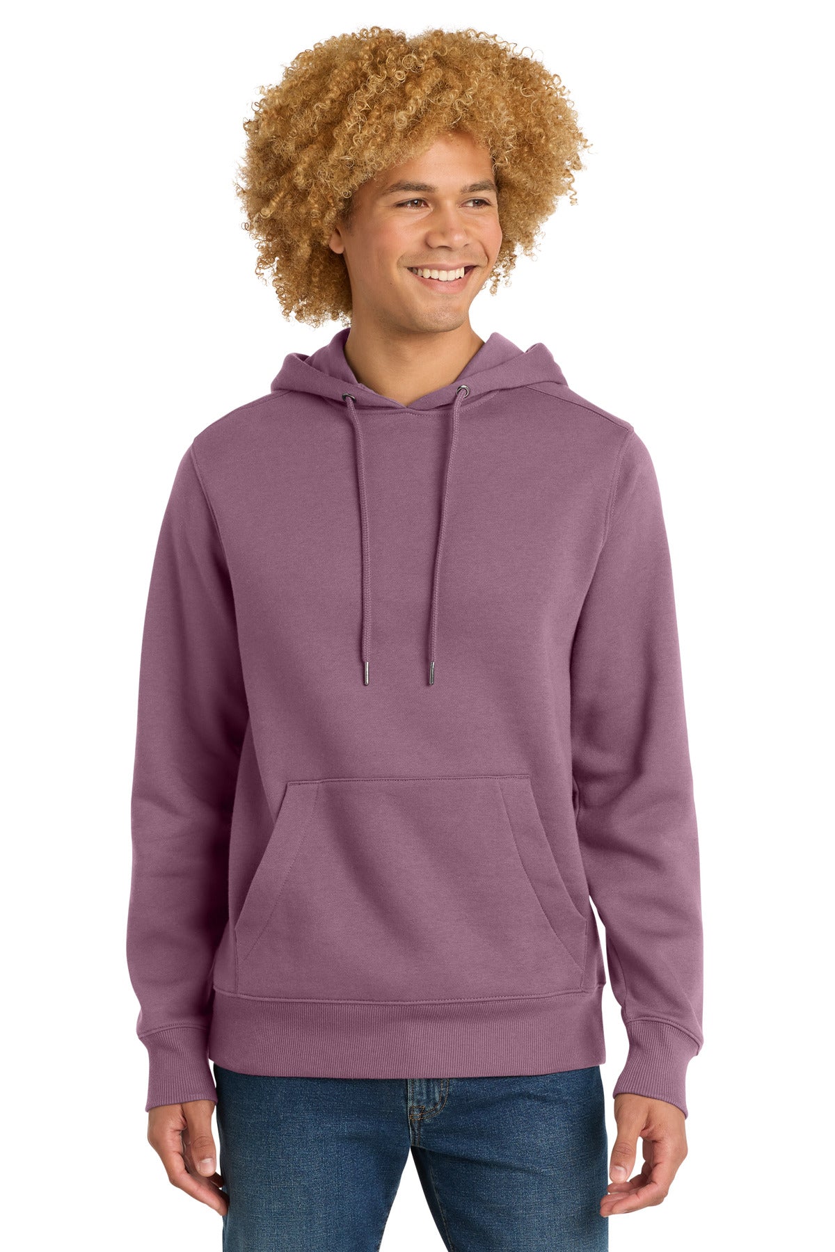 Custom Orchid Haze Perfect Weight Fleece Hoodie DT1101, personalized by SanCanDo Swag in Argyle, TX