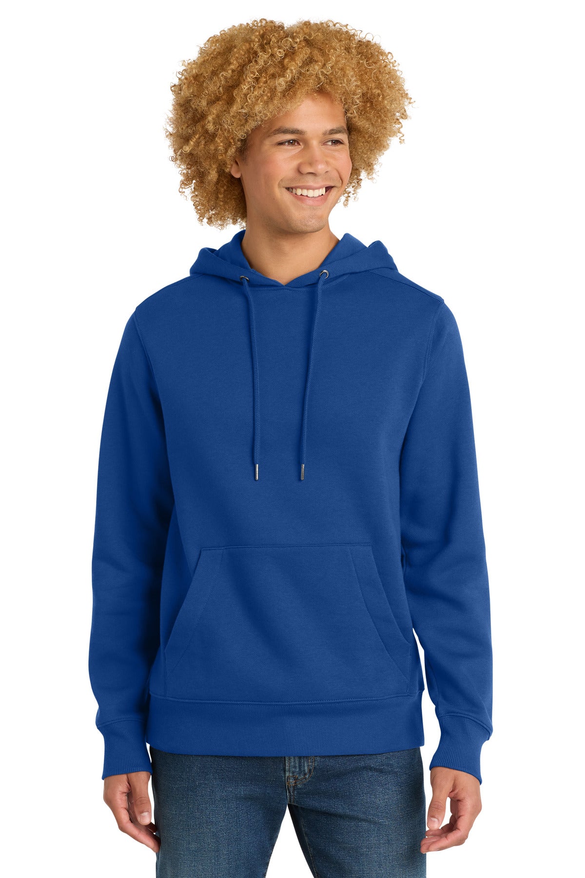 Custom Deep Royal Perfect Weight Fleece Hoodie DT1101, personalized by SanCanDo Swag in Argyle, TX