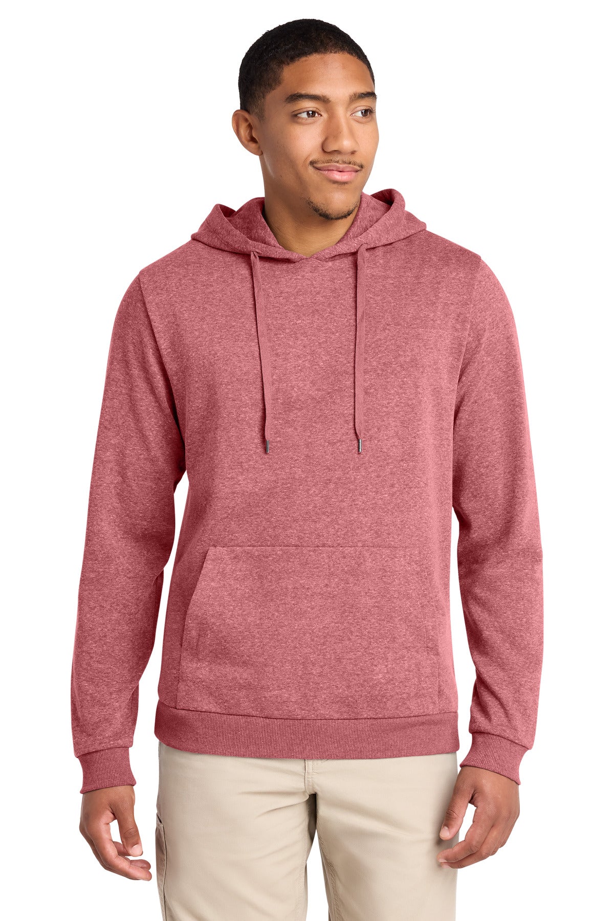 Custom Red Frost Perfect Tri Fleece Pullover Hoodie DT1300, personalized by SanCanDo Swag in Argyle, TX