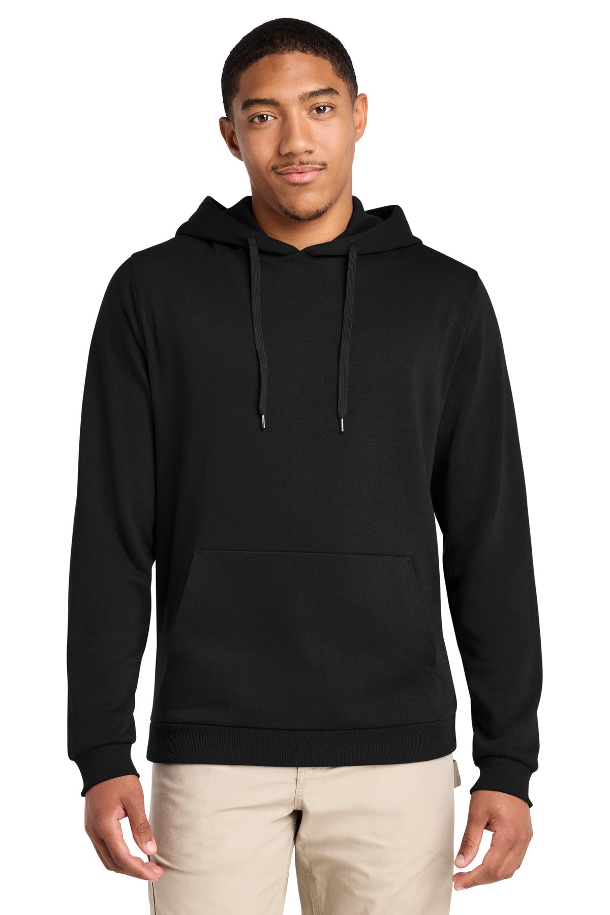 Custom Black Perfect Tri Fleece Pullover Hoodie DT1300, personalized by SanCanDo Swag in Argyle, TX