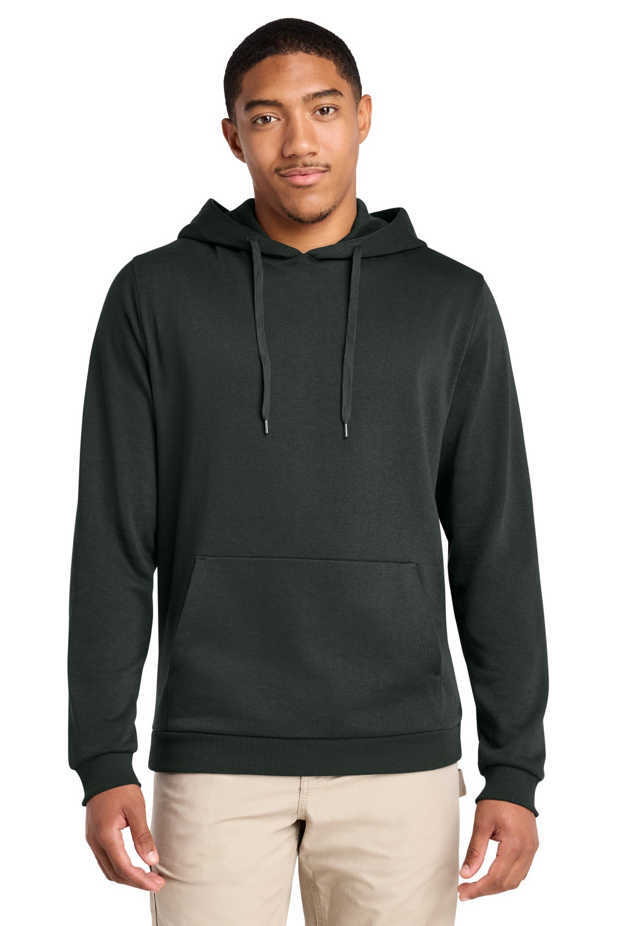 Custom Deepest Grey Perfect Tri Fleece Pullover Hoodie DT1300, personalized by SanCanDo Swag in Argyle, TX