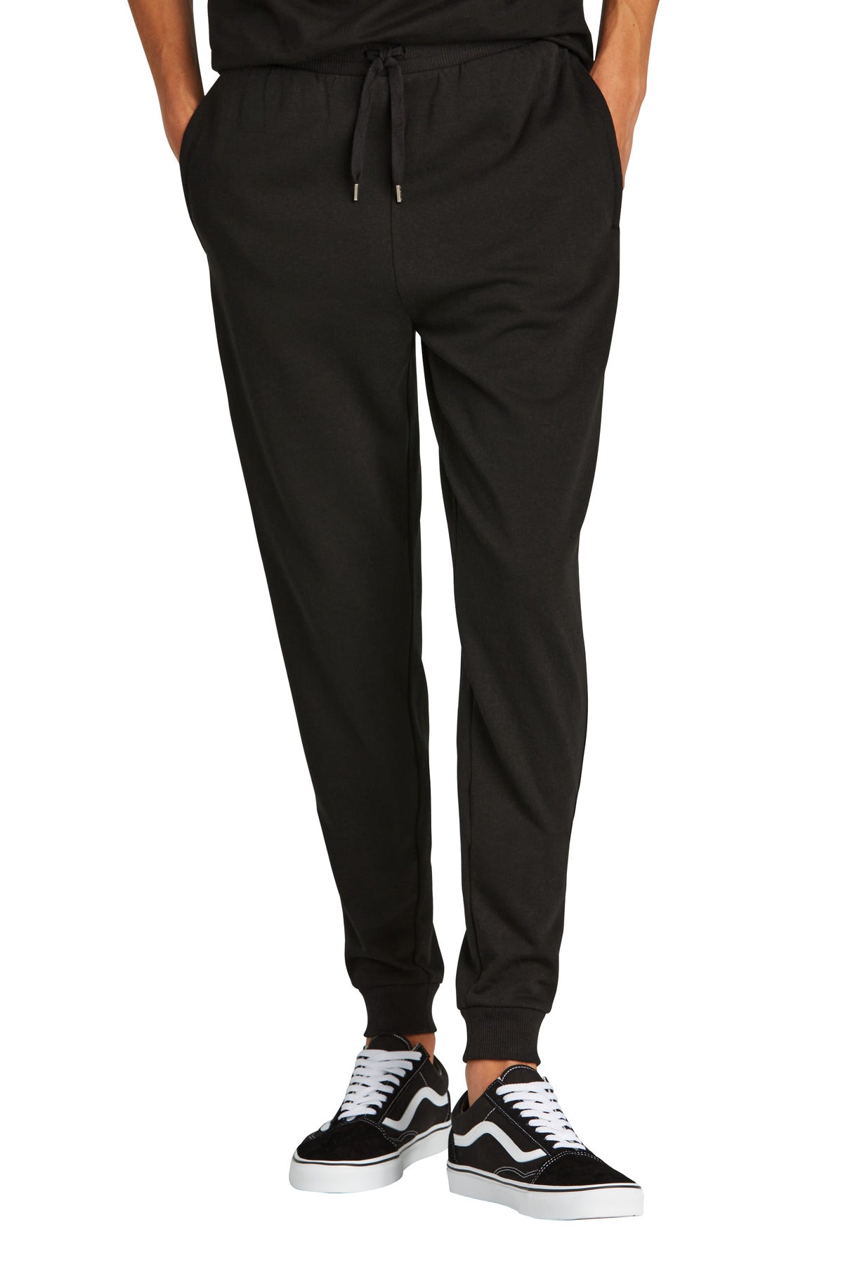 Custom Black Perfect Tri Fleece Jogger DT1307, personalized by SanCanDo Swag in Argyle, TX