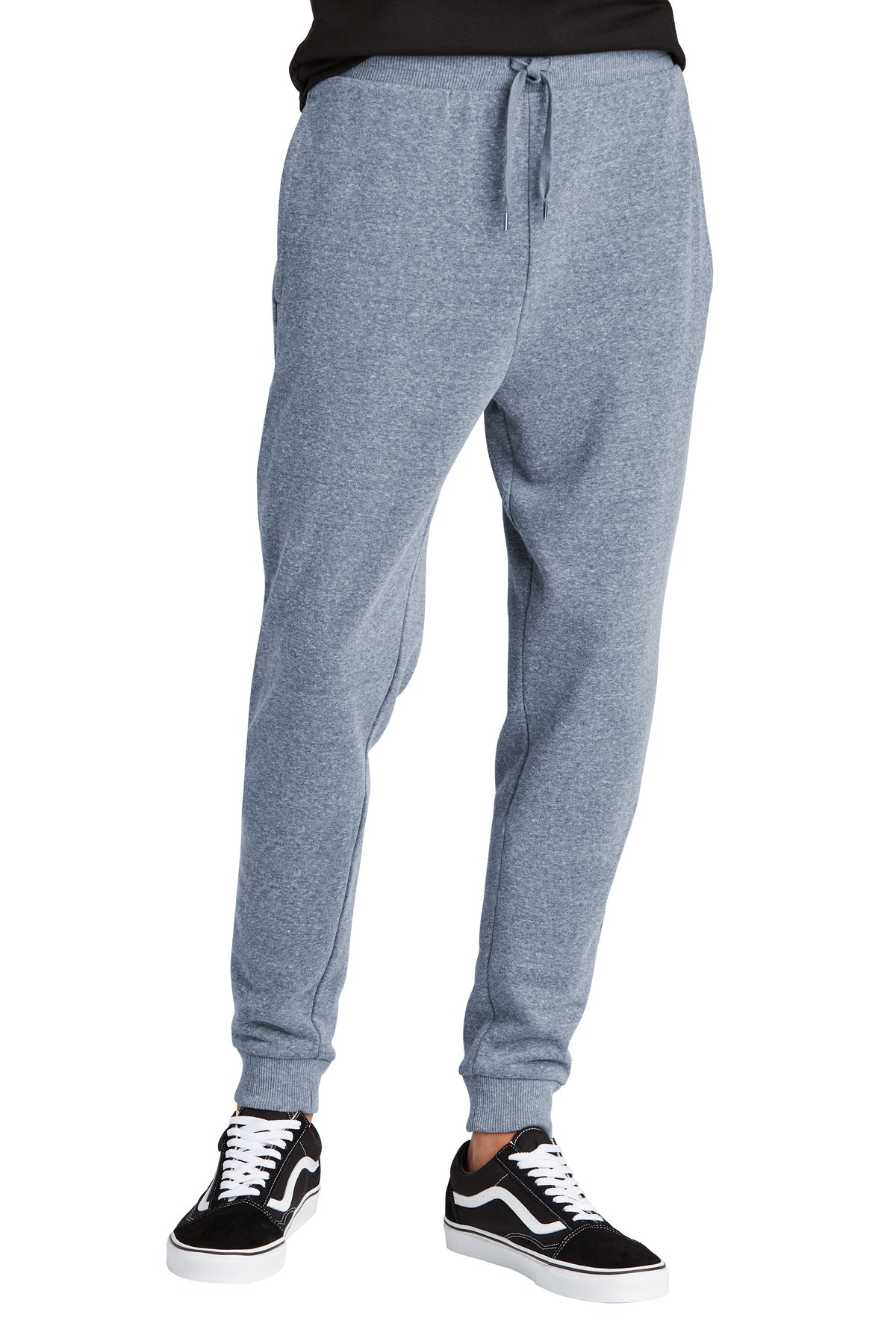 Custom Navy Frost Perfect Tri Fleece Jogger DT1307, personalized by SanCanDo Swag in Argyle, TX