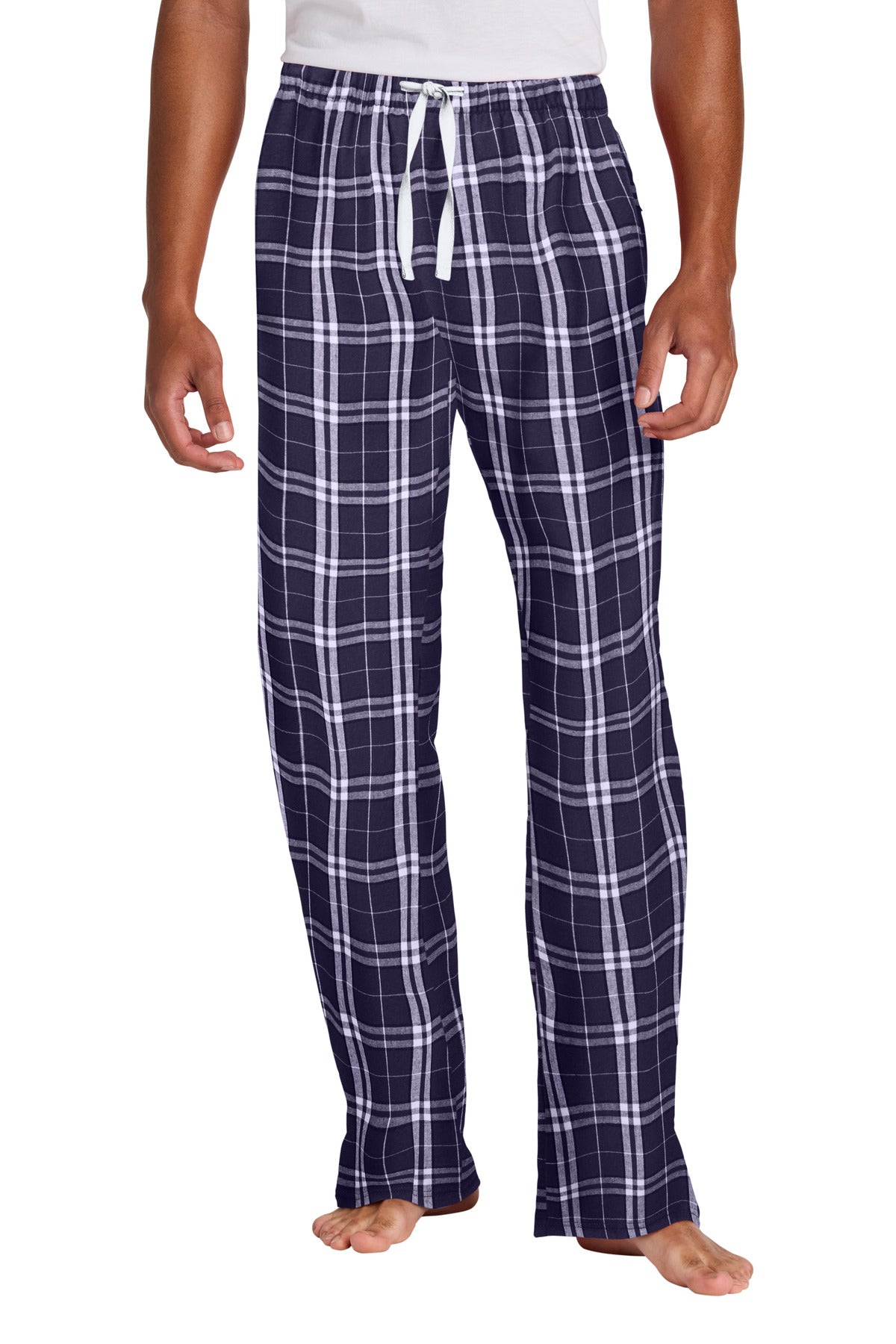 Custom Purple/ White Flannel Plaid Pant DT1800, personalized by SanCanDo Swag in Argyle, TX
