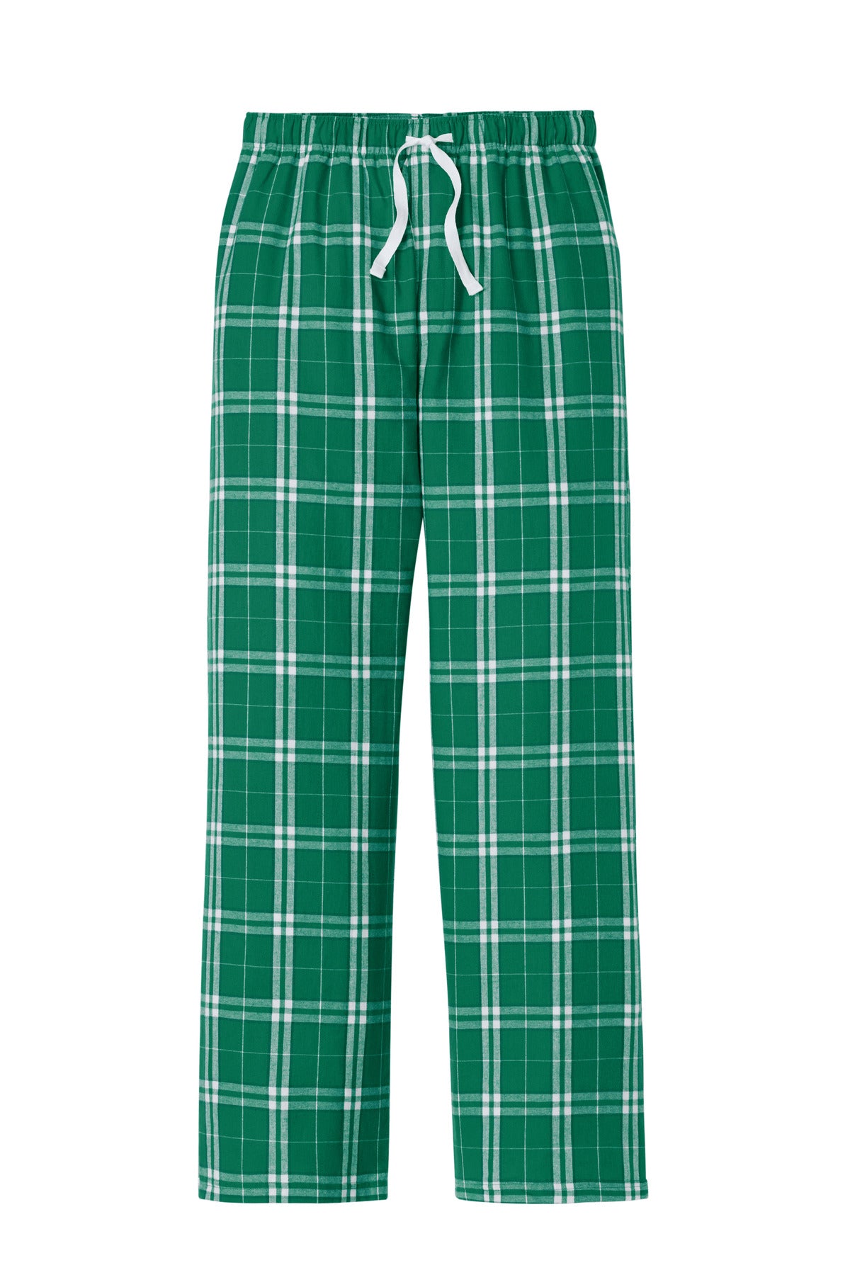 Custom Kelly Green/ White Flannel Plaid Pant DT1800, personalized by SanCanDo Swag in Argyle, TX