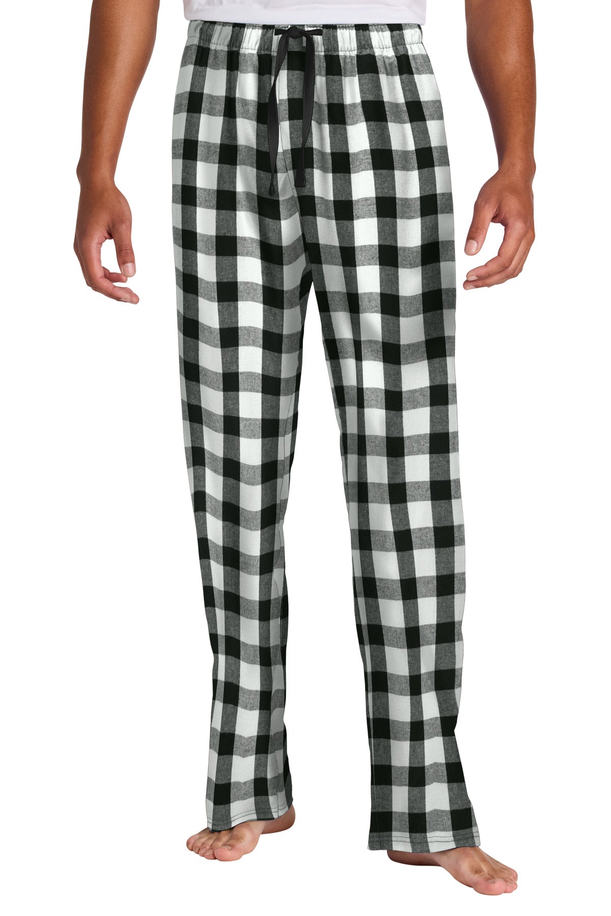 Custom Black/ White Buffalo Check Flannel Plaid Pant DT1800, personalized by SanCanDo Swag in Argyle, TX