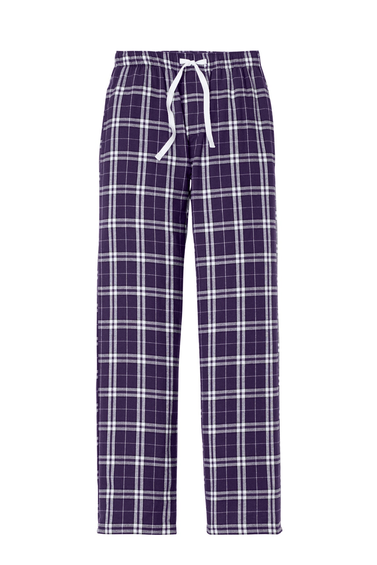 Custom Purple/ White Flannel Pocket Pant DT1810, personalized by SanCanDo Swag in Argyle, TX
