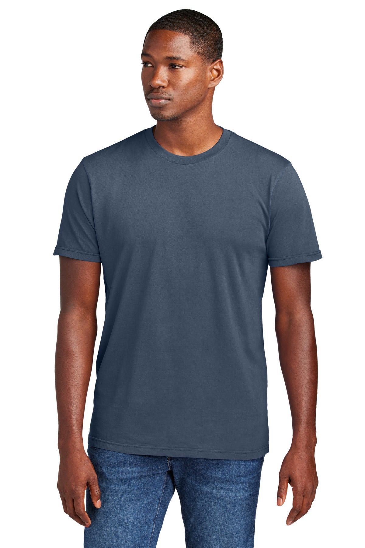 Custom True Navy Wash Tee DT2101, personalized by SanCanDo Swag in Argyle, TX