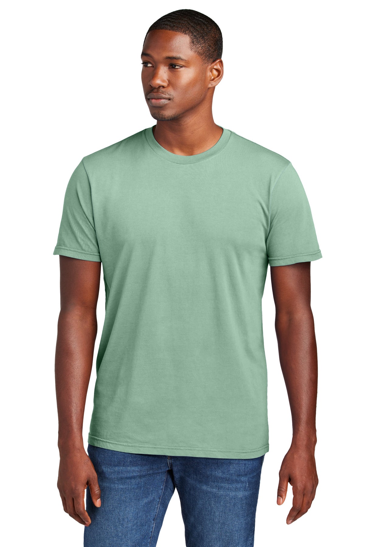 Custom Sage Wash Tee DT2101, personalized by SanCanDo Swag in Argyle, TX