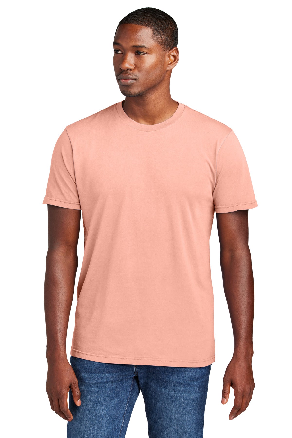 Custom Cactus Rose Pink Wash Tee DT2101, personalized by SanCanDo Swag in Argyle, TX