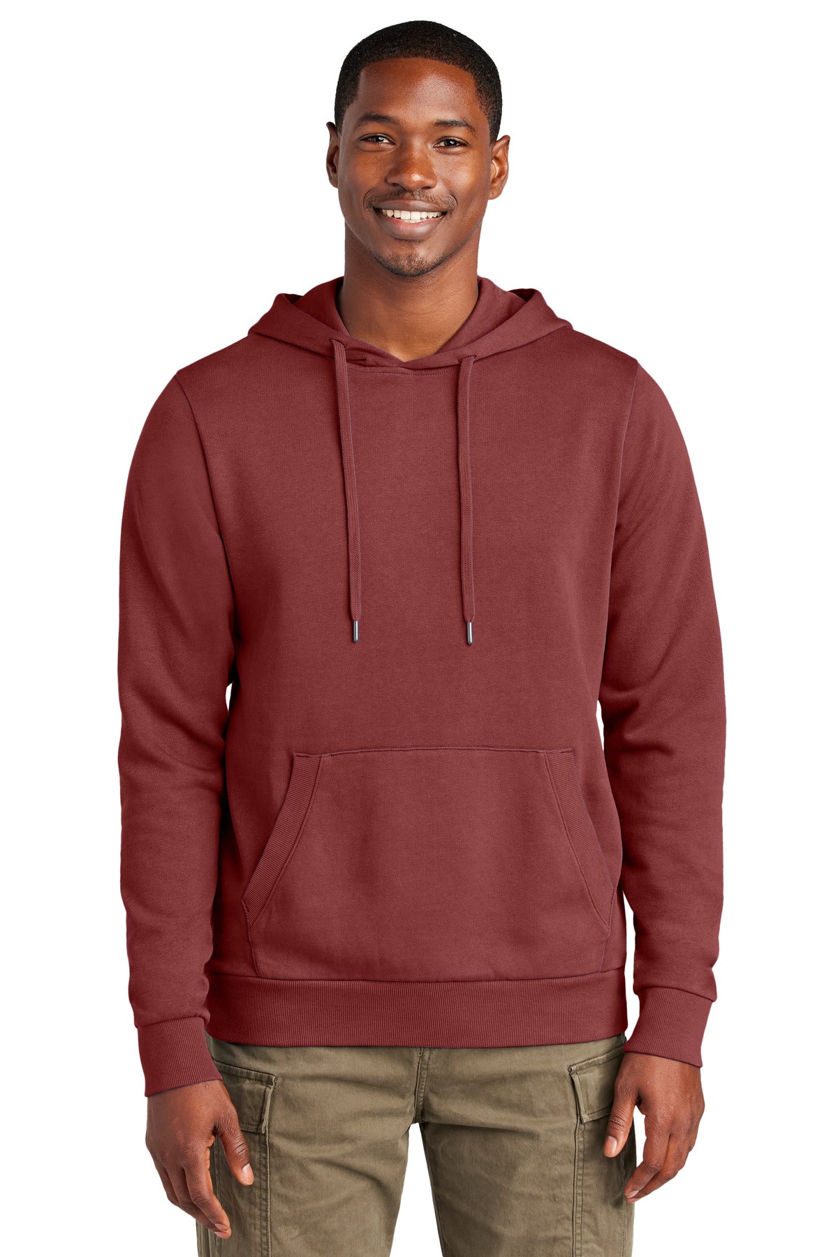Custom Garnet Wash Fleece Hoodie DT2200, personalized by SanCanDo Swag in Argyle, TX