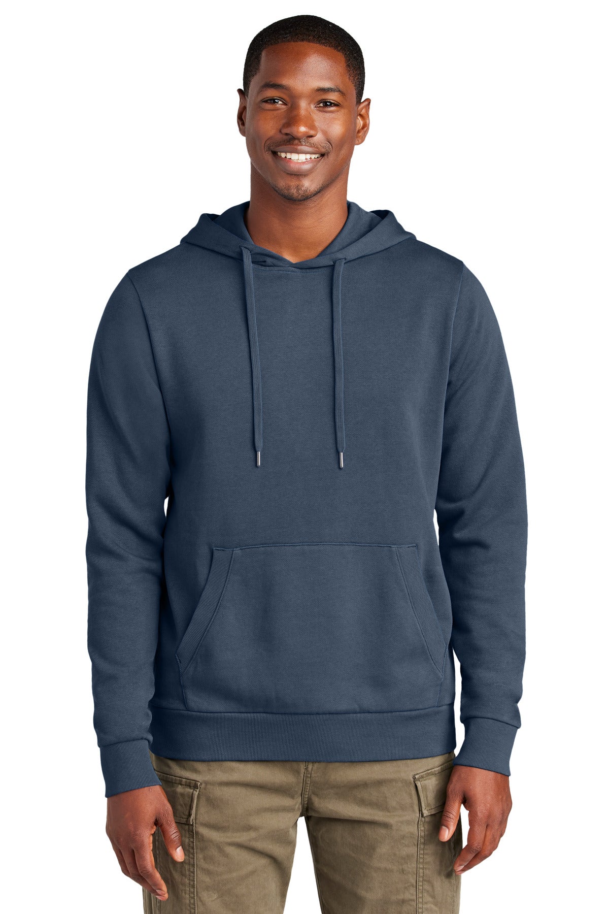 Custom True Navy Wash Fleece Hoodie DT2200, personalized by SanCanDo Swag in Argyle, TX