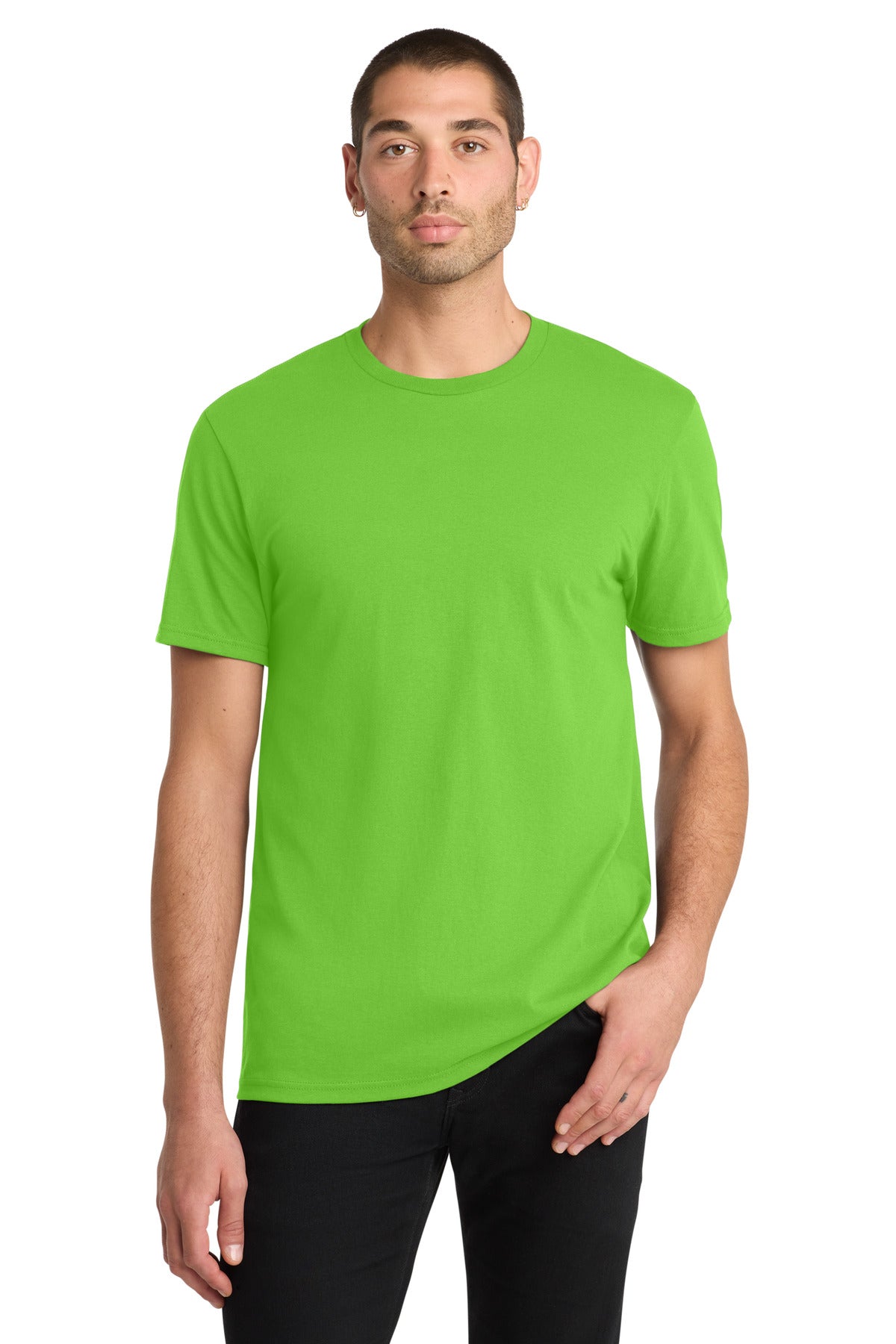 Custom Neon Green The Concert Tee DT5000, personalized by SanCanDo Swag in Argyle, TX