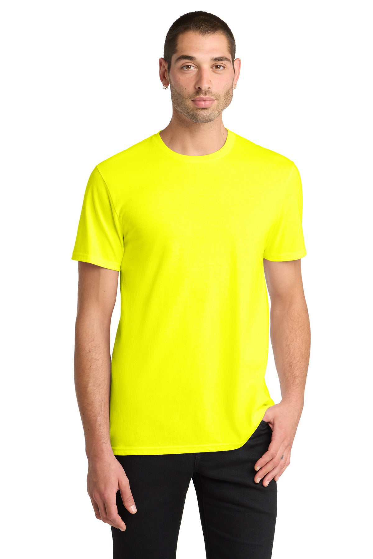 Custom Neon Yellow The Concert Tee DT5000, personalized by SanCanDo Swag in Argyle, TX
