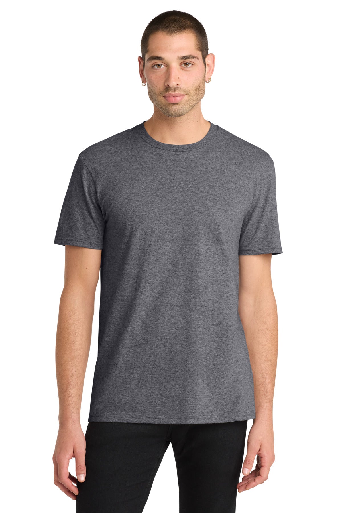 Custom Heathered Charcoal The Concert Tee DT5000, personalized by SanCanDo Swag in Argyle, TX