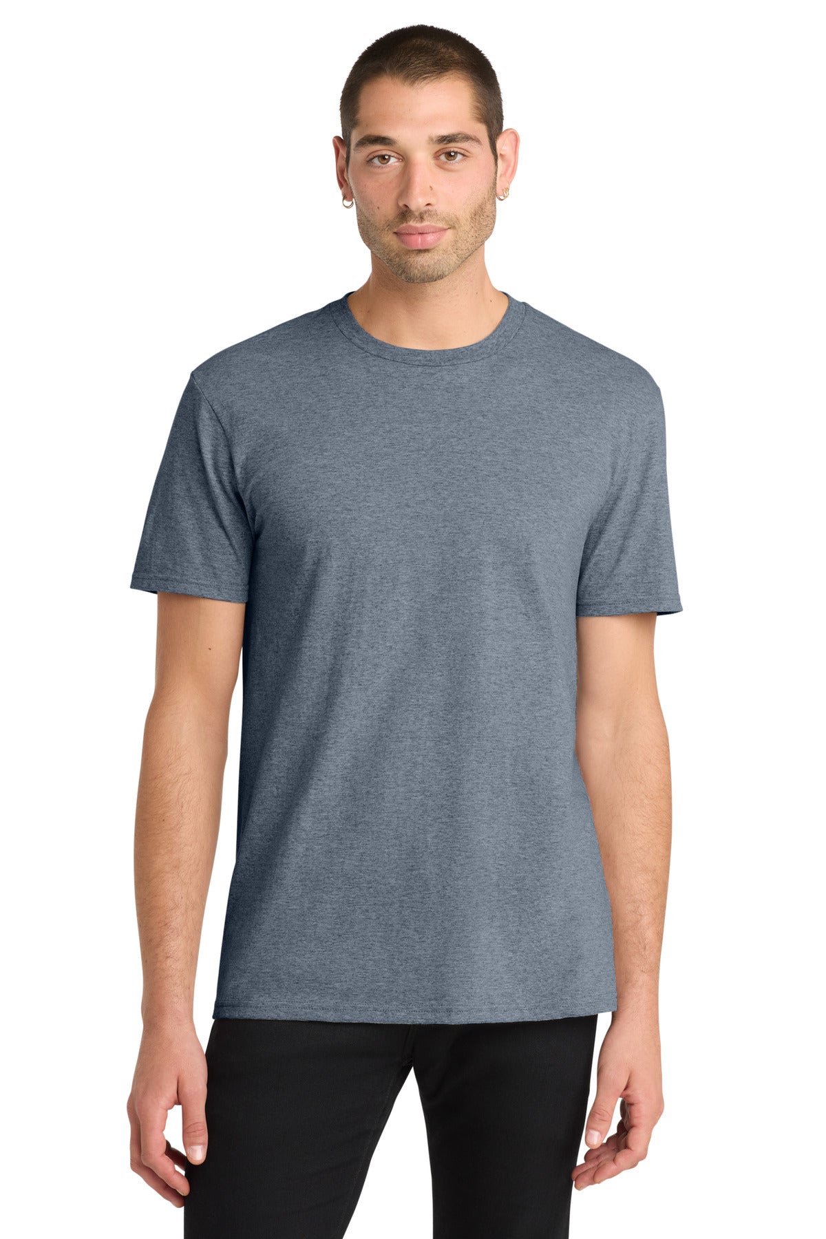 Custom Heathered Navy The Concert Tee DT5000, personalized by SanCanDo Swag in Argyle, TX
