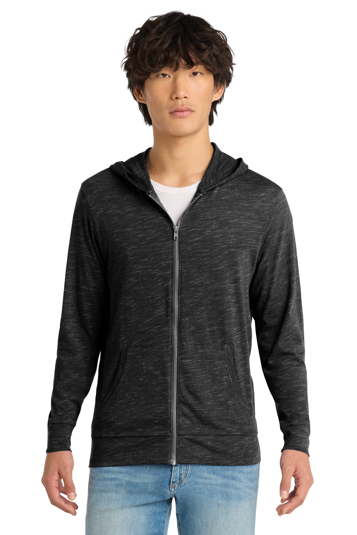 Custom Black Medal Full-Zip Hoodie DT565, personalized by SanCanDo Swag in Argyle, TX