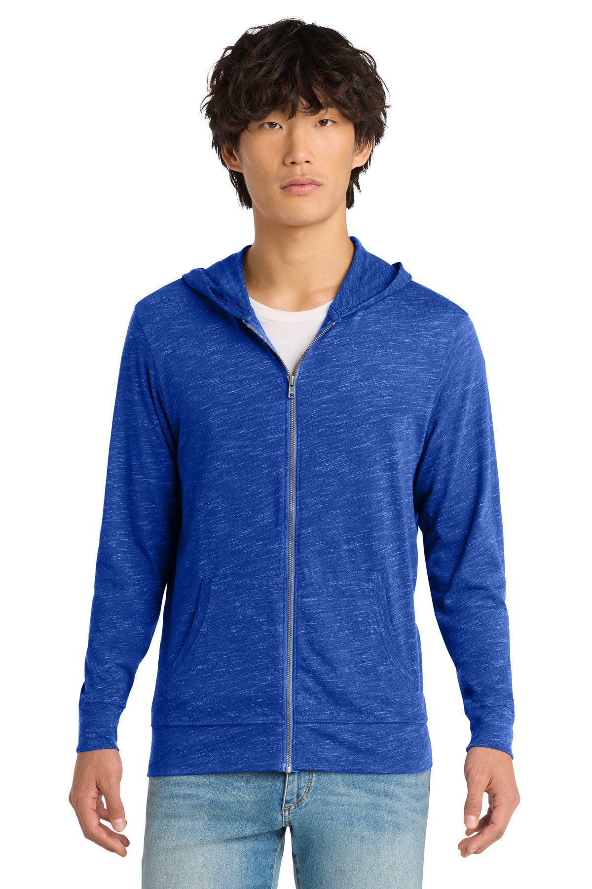 Custom Deep Royal Medal Full-Zip Hoodie DT565, personalized by SanCanDo Swag in Argyle, TX