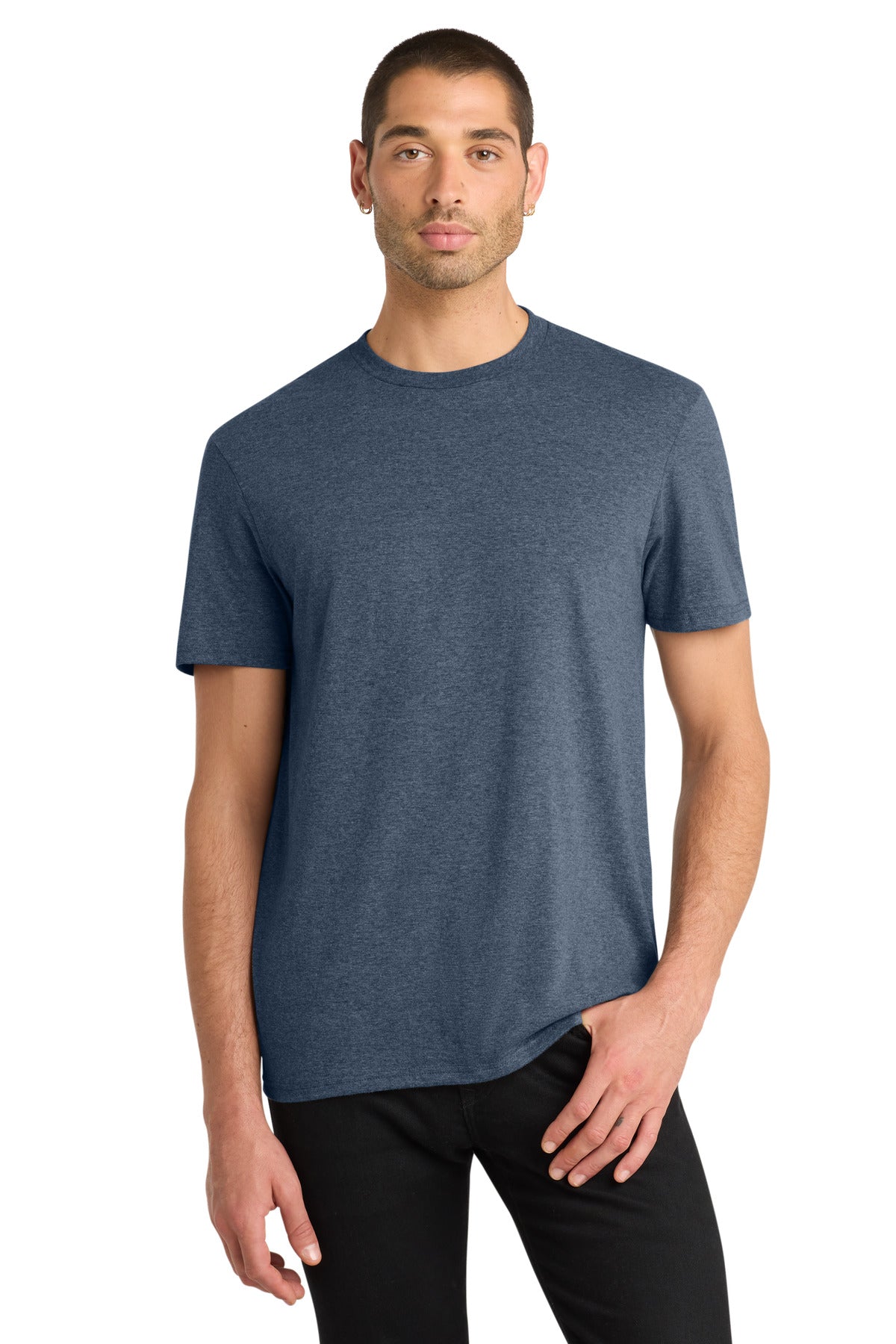 Custom Heathered Navy V.I.T. Tee DT6000, personalized by SanCanDo Swag in Argyle, TX