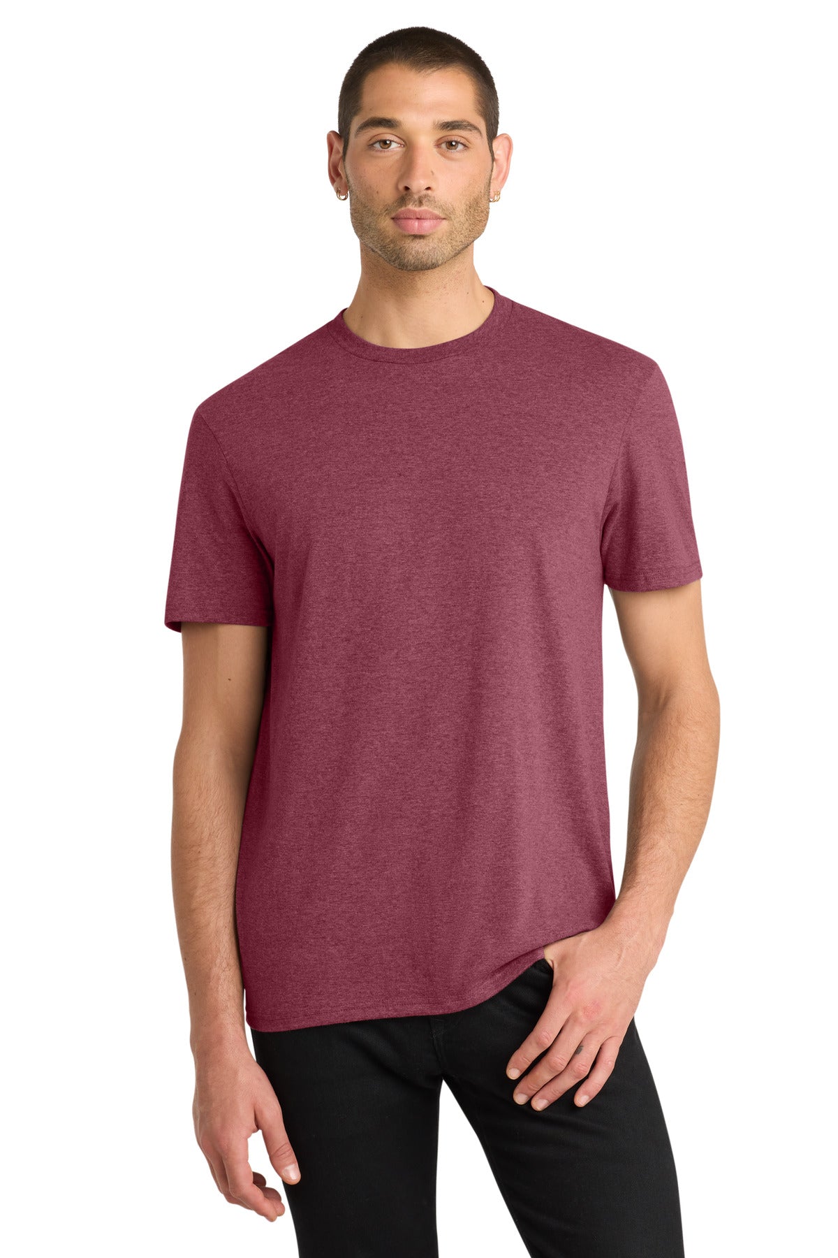 Custom Heathered Cardinal V.I.T. Tee DT6000, personalized by SanCanDo Swag in Argyle, TX