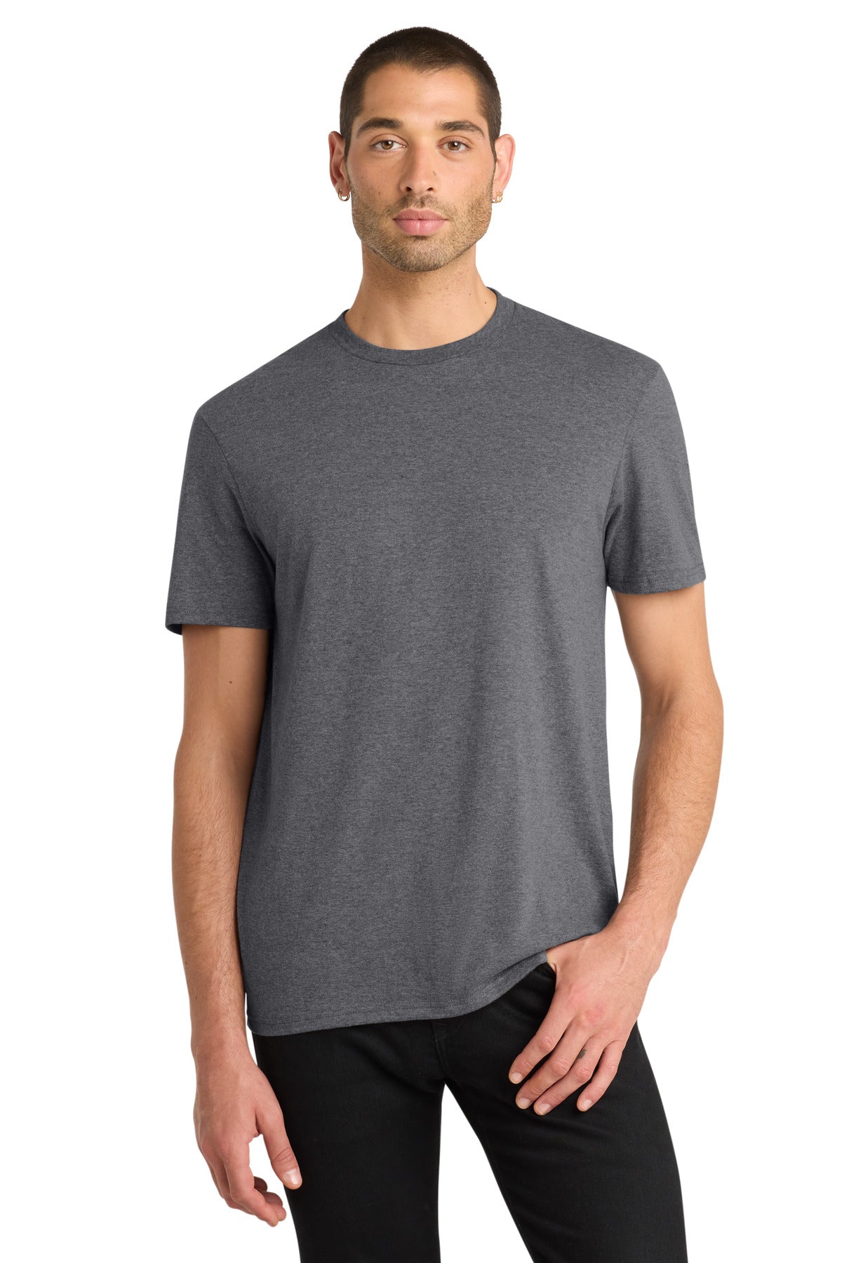 Custom Heathered Charcoal V.I.T. Tee DT6000, personalized by SanCanDo Swag in Argyle, TX