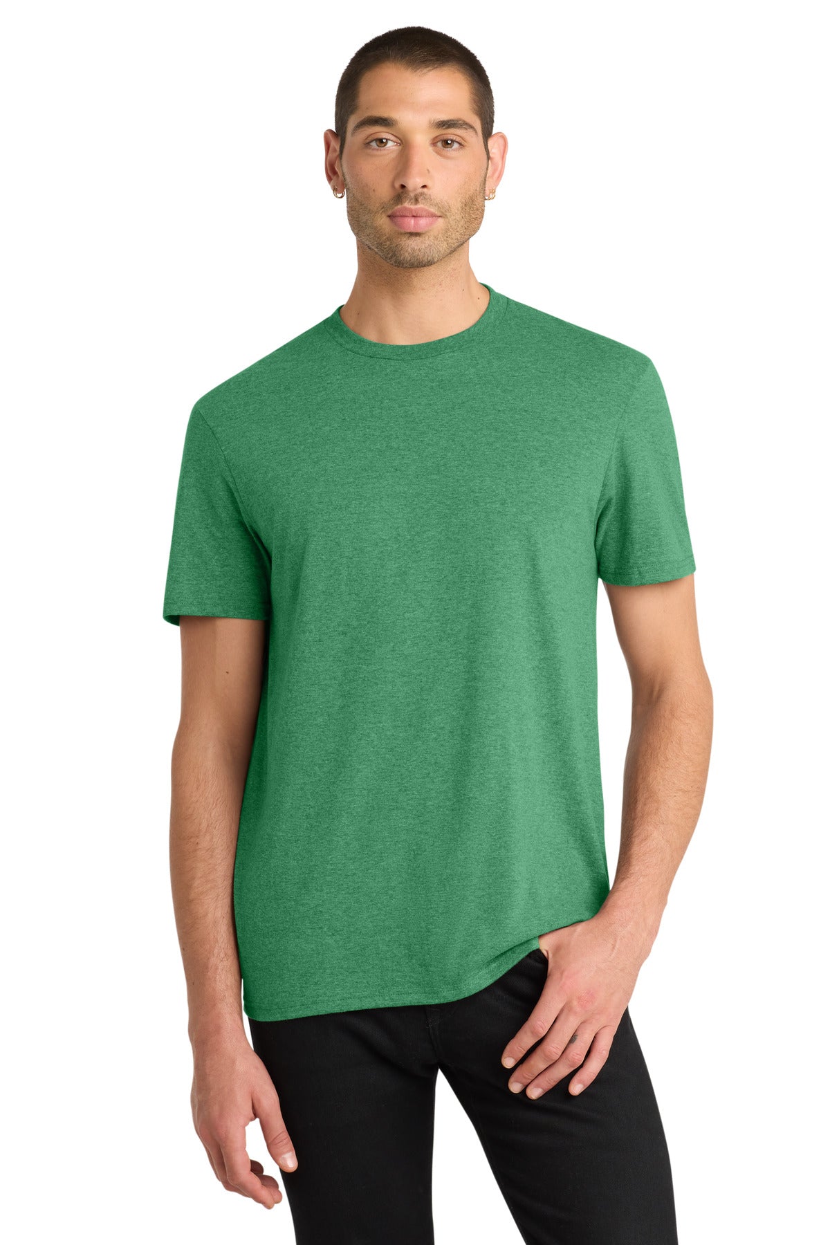 Custom Heathered Kelly Green V.I.T. Tee DT6000, personalized by SanCanDo Swag in Argyle, TX