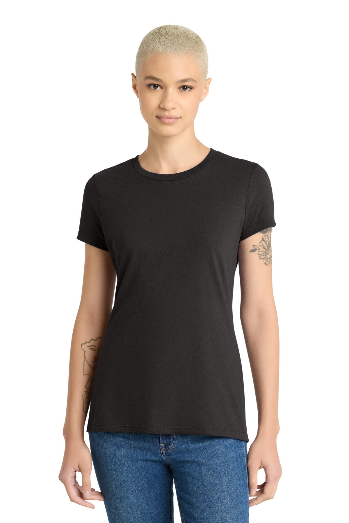 Custom Black Women's V.I.T. Tee DT6002, personalized by SanCanDo Swag in Argyle, TX