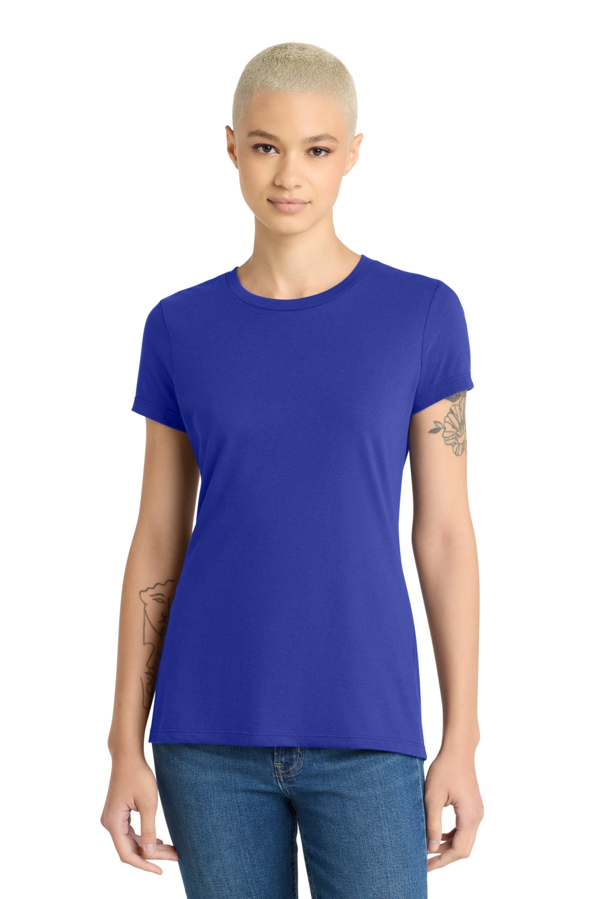 Custom Deep Royal Women's V.I.T. Tee DT6002, personalized by SanCanDo Swag in Argyle, TX