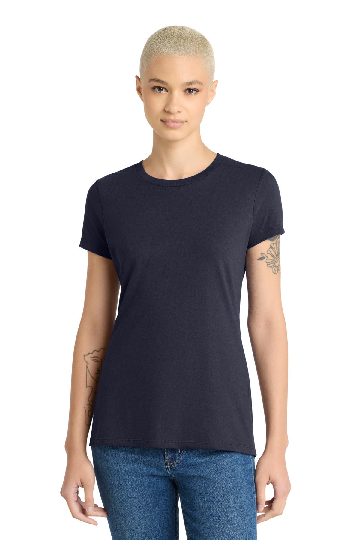 Custom New Navy Women's V.I.T. Tee DT6002, personalized by SanCanDo Swag in Argyle, TX