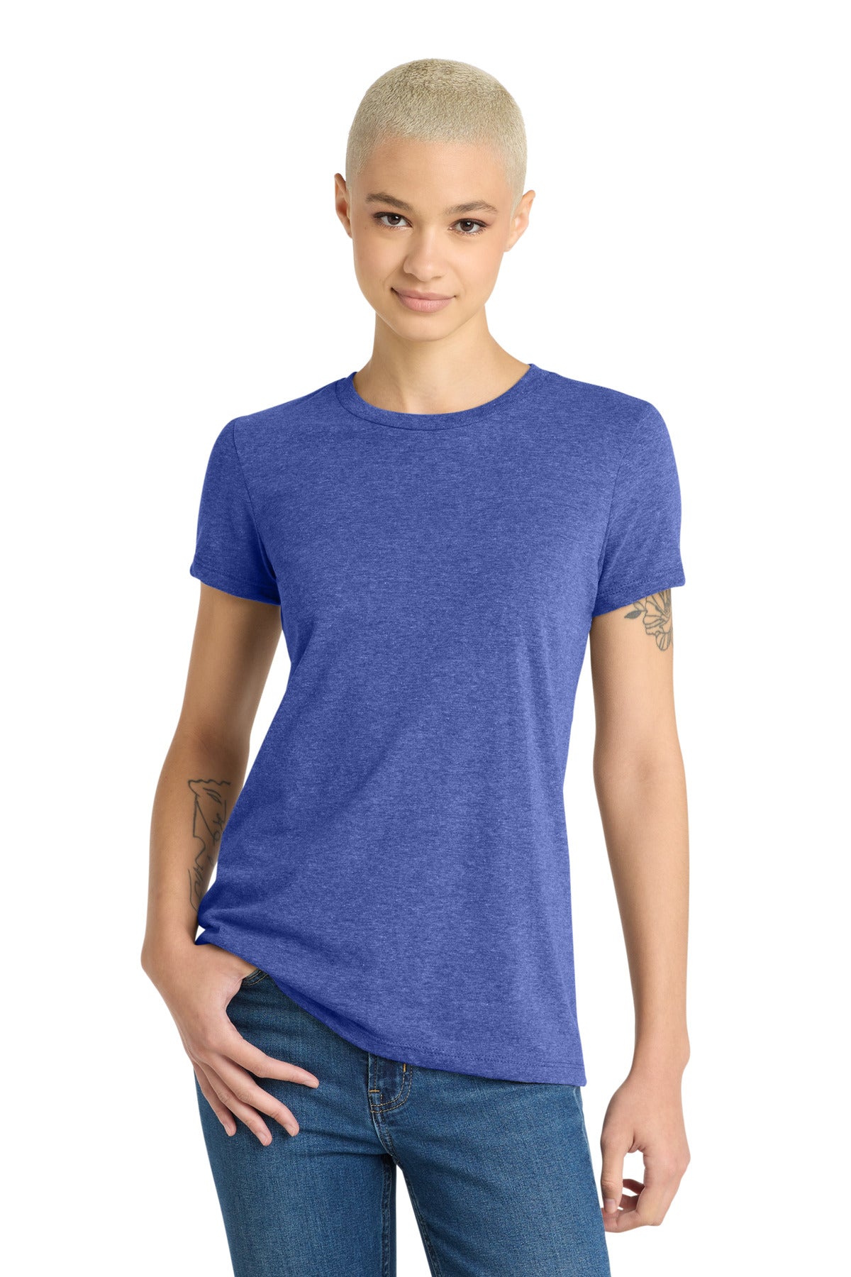 Custom Royal Frost Women's V.I.T. Tee DT6002, personalized by SanCanDo Swag in Argyle, TX