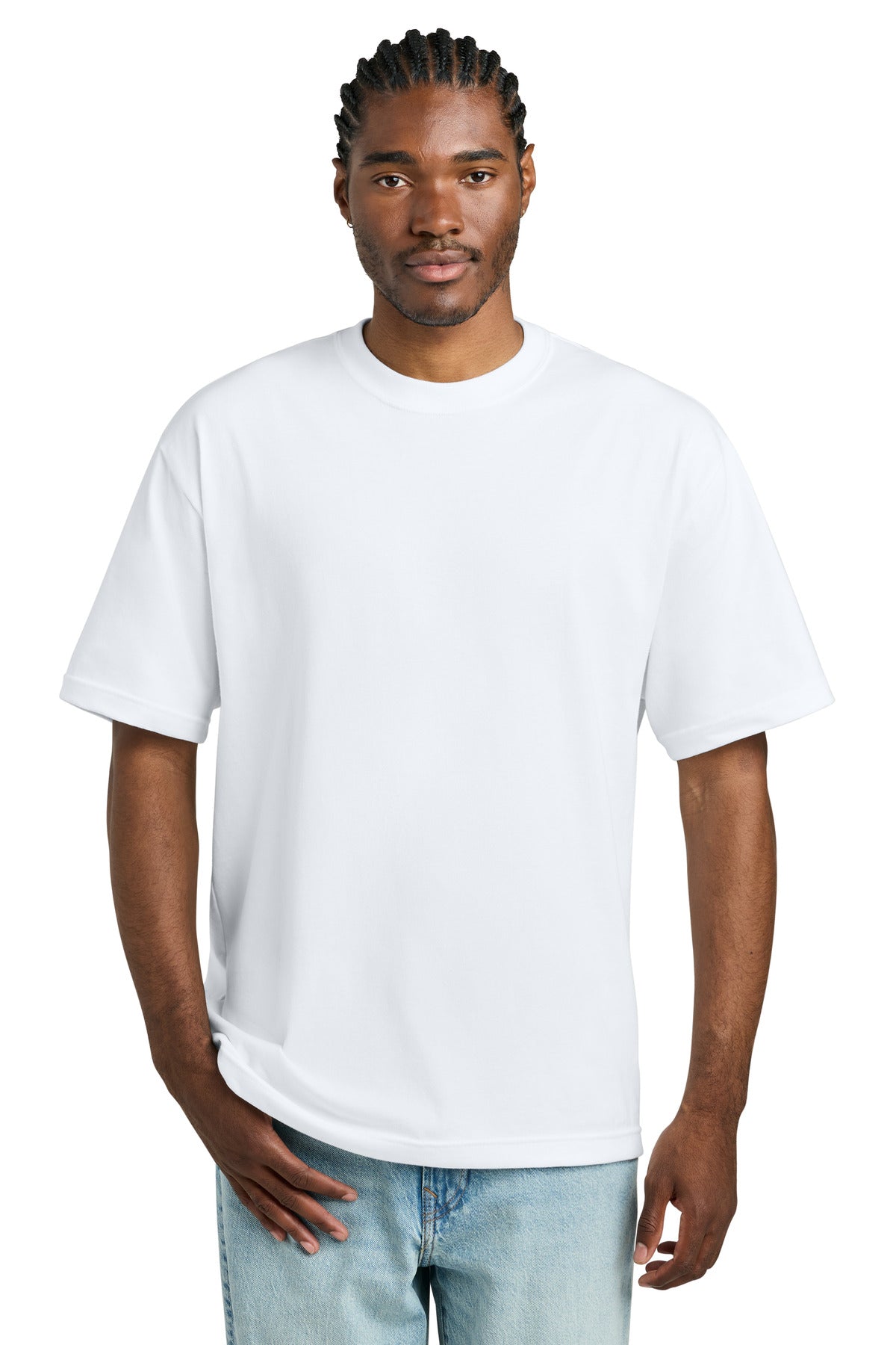 Custom White Heavyweight V.I.T. Tee DT6065, personalized by SanCanDo Swag in Argyle, TX