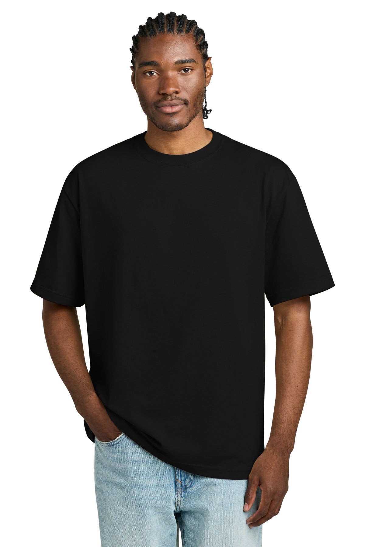 Custom Black Heavyweight V.I.T. Tee DT6065, personalized by SanCanDo Swag in Argyle, TX